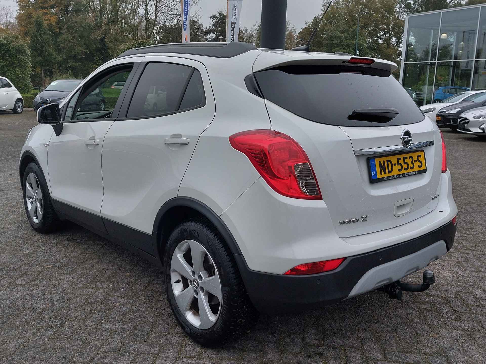 Opel Mokka X 1.4 Turbo 140pk Edition+ | Navi + Apple Carplay + Android Auto | Airco | Cruise | Pdc V+A+Camera | Licht+Regensensor | Mistlampen | Privacy Glass | 17''lm | Trekhaak - 5/36