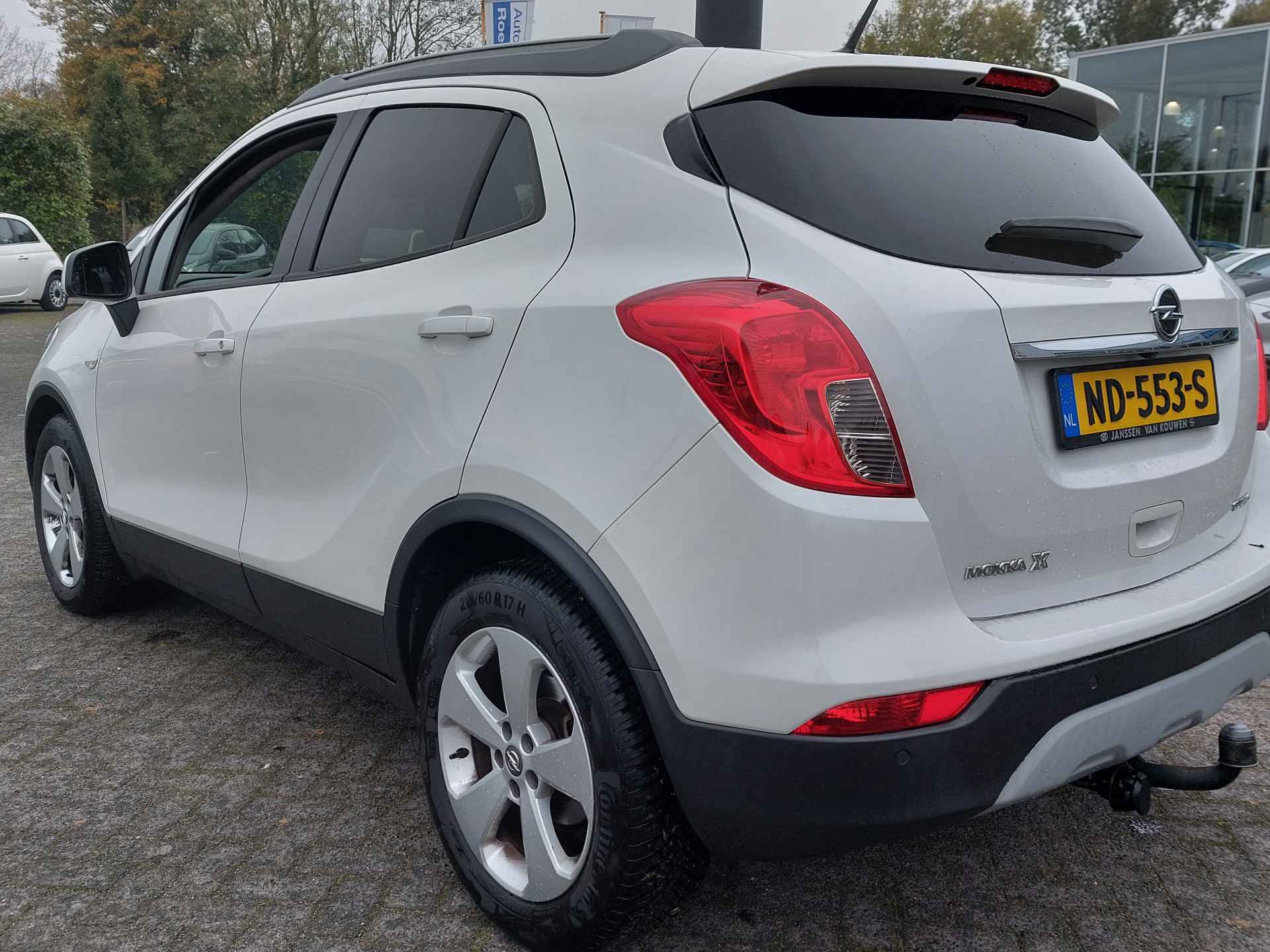 Opel Mokka X 1.4 Turbo 140pk Edition+ | Navi + Apple Carplay + Android Auto | Airco | Cruise | Pdc V+A+Camera | Licht+Regensensor | Mistlampen | Privacy Glass | 17''lm | Trekhaak - 32/36