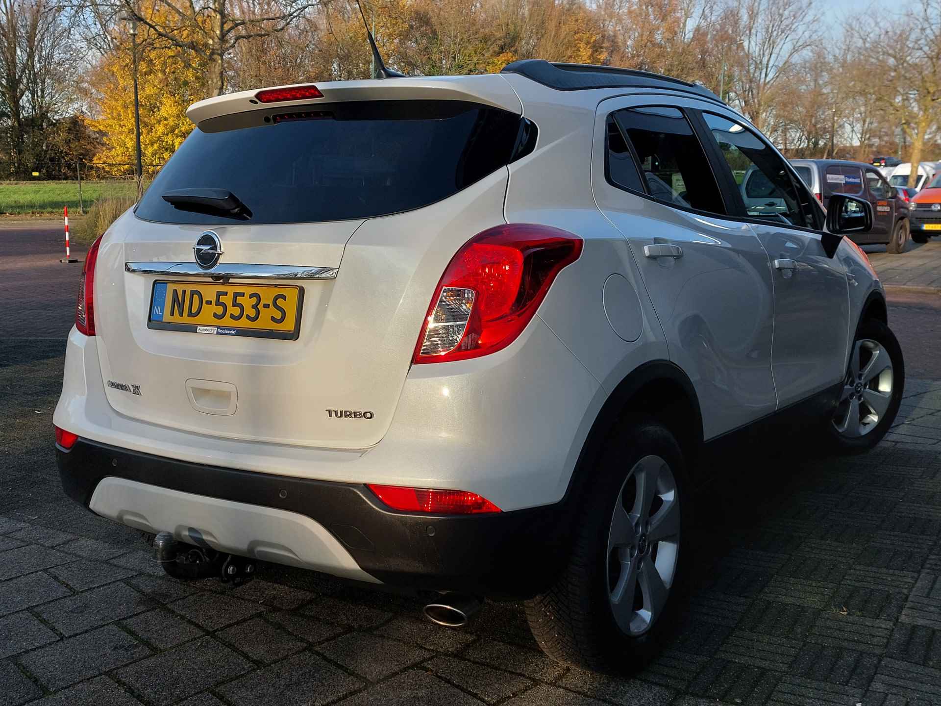 Opel Mokka X 1.4 Turbo 140pk Edition+ | Navi + Apple Carplay + Android Auto | Airco | Cruise | Pdc V+A+Camera | Licht+Regensensor | Mistlampen | Privacy Glass | 17''lm | Trekhaak - 7/44