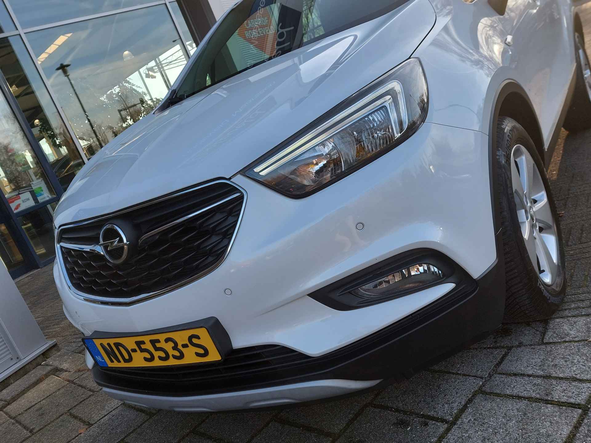 Opel Mokka X 1.4 Turbo 140pk Edition+ | Navi + Apple Carplay + Android Auto | Airco | Cruise | Pdc V+A+Camera | Licht+Regensensor | Mistlampen | Privacy Glass | 17''lm | Trekhaak - 39/44