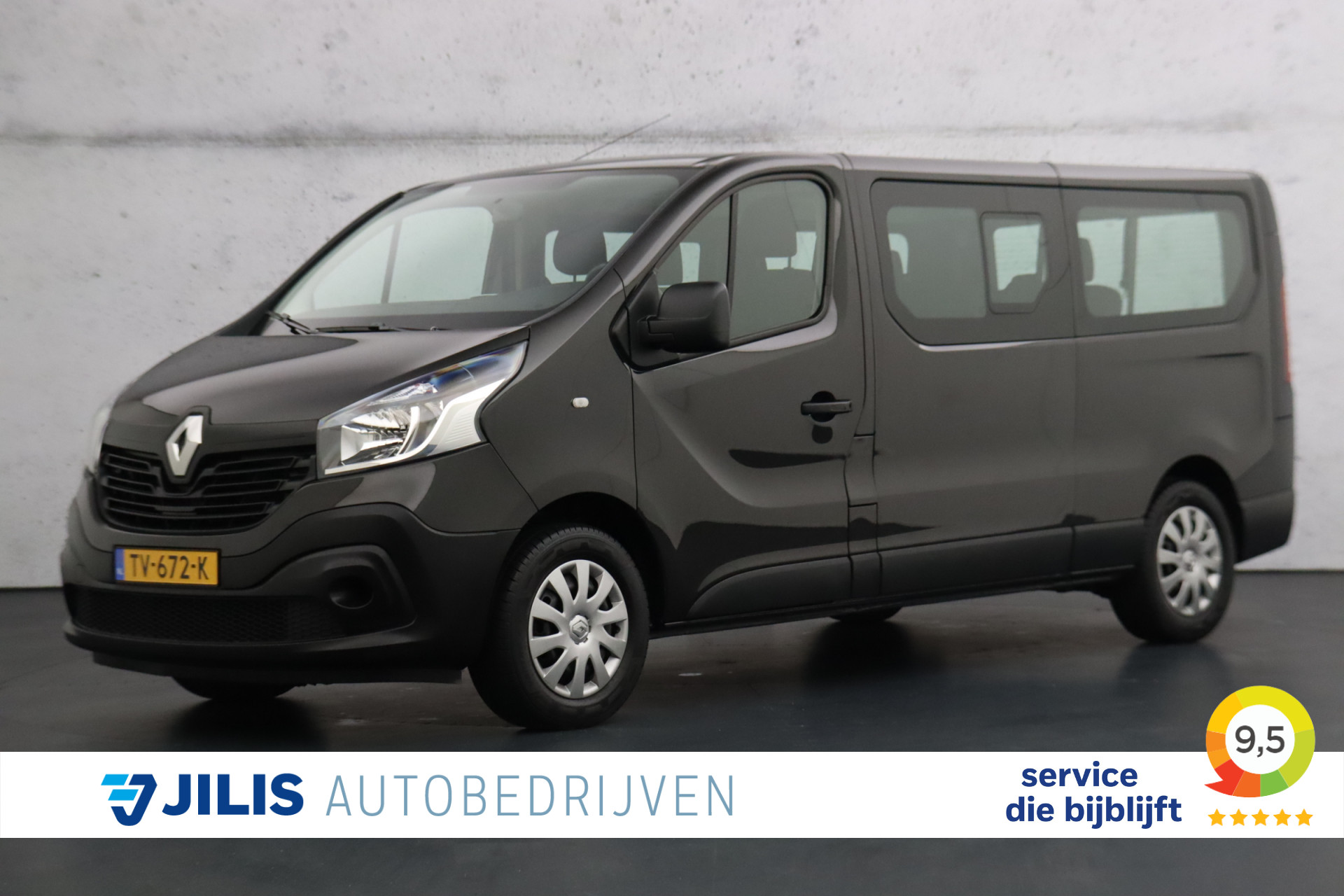Renault Trafic 1.6 dCi 126pk | Incl. BTW/BPM | 9-Persoons | Navigatie | Airco | Cruise control | Isofix bij viaBOVAG.nl