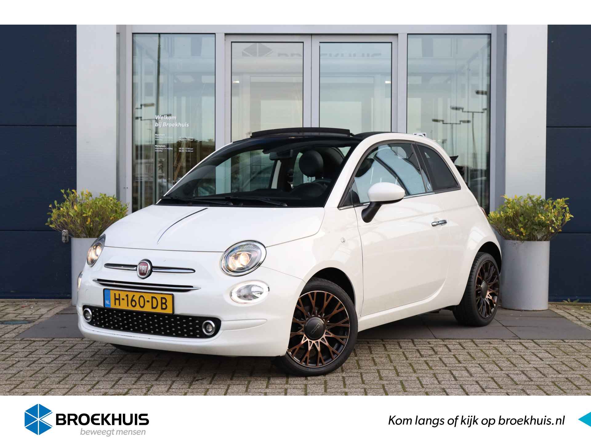 Fiat 500C 0.9 85pk Twinair Turbo Cabrio | Airco | Carplay | PDC | Cruise Control | Bluetooth - 1/25