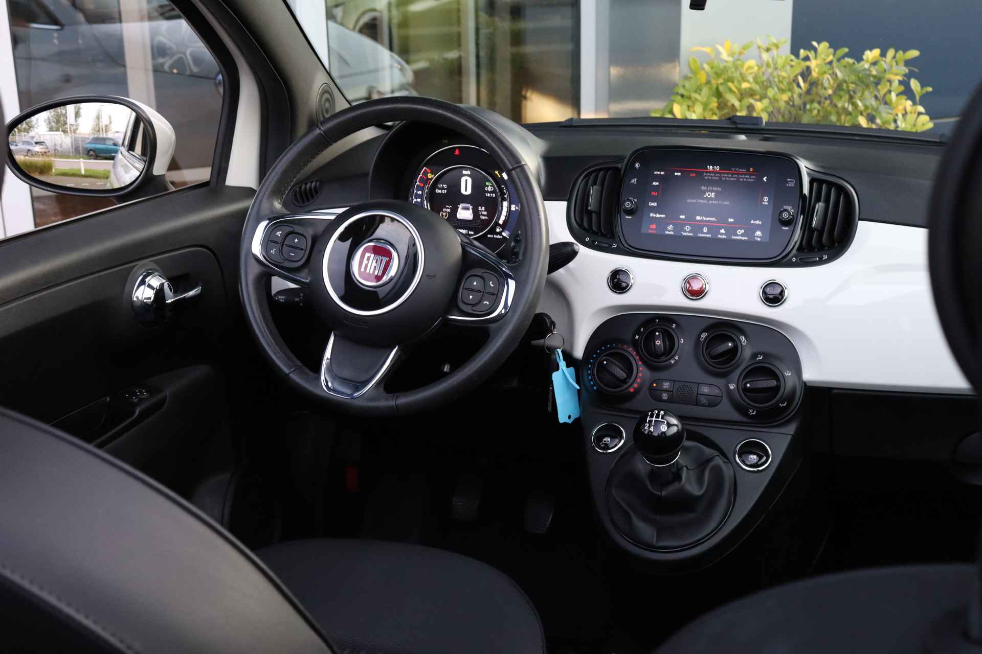 Fiat 500C 0.9 85pk Twinair Turbo Cabrio | Airco | Carplay | PDC | Cruise Control | Bluetooth - 9/25