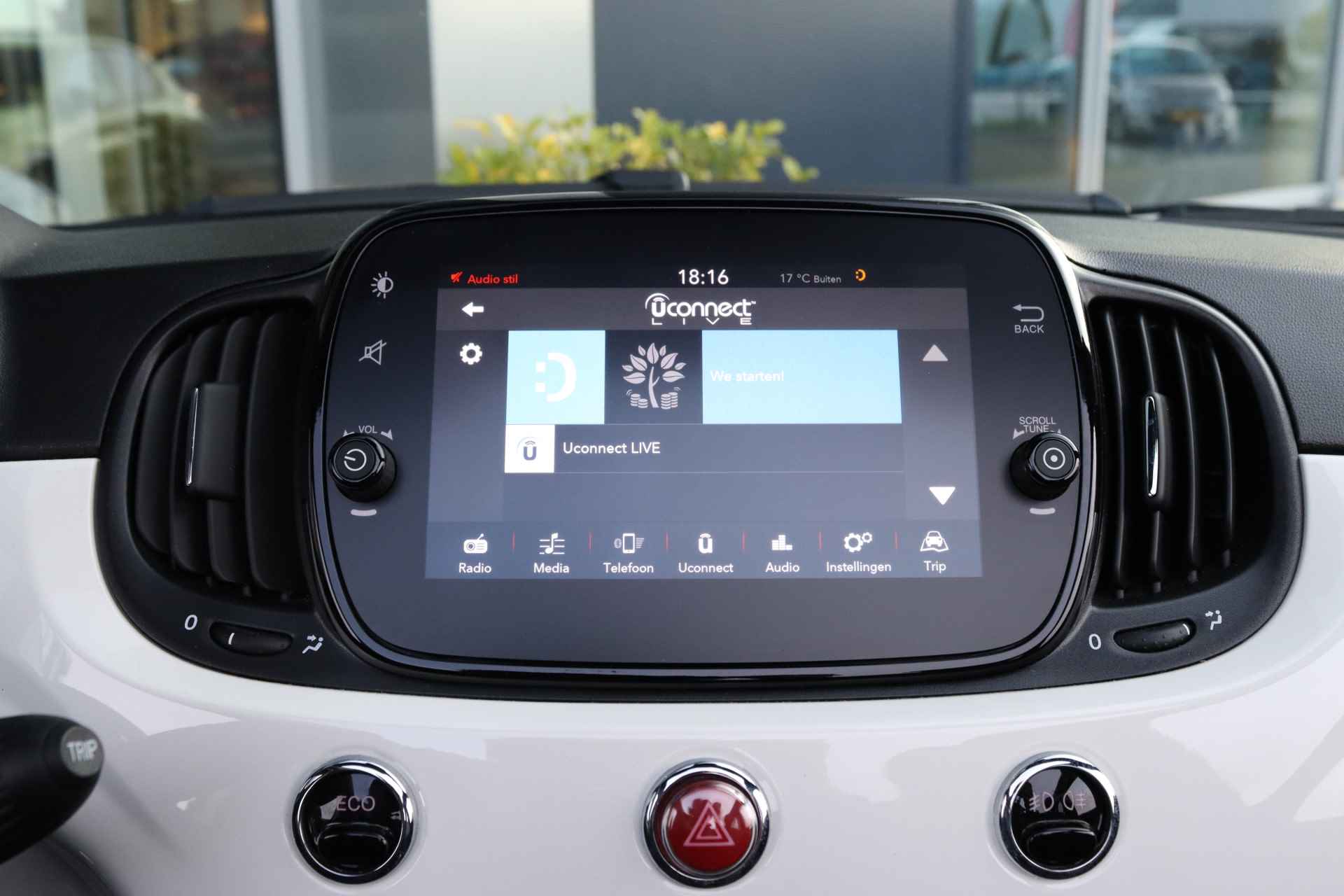 Fiat 500C 0.9 85pk Twinair Turbo Cabrio | Airco | Carplay | PDC | Cruise Control | Bluetooth - 21/25