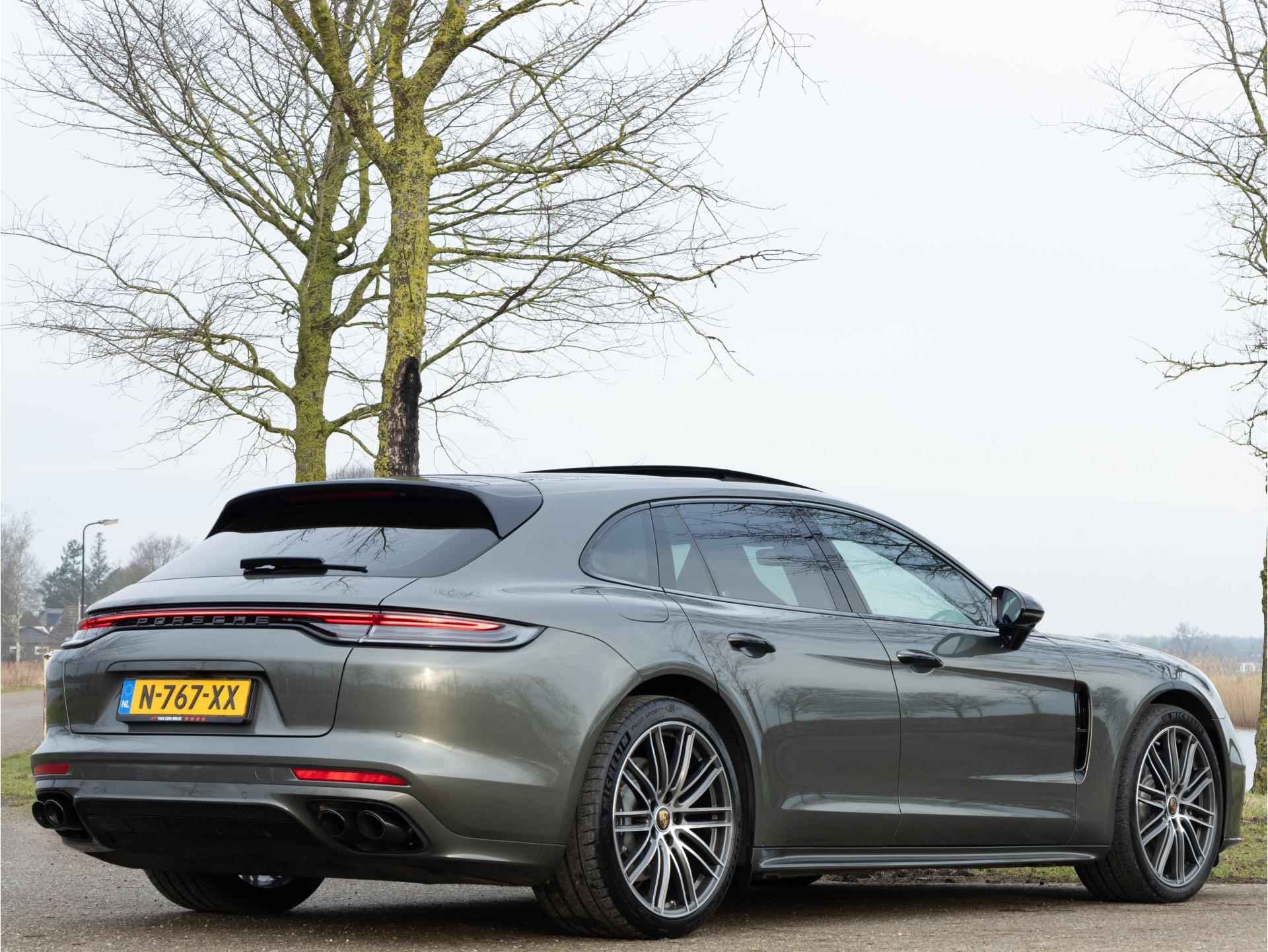 Porsche Panamera Sport Turismo 2.9 4 E-Hybrid 461 PK | LED | Panoramadak | Sportuitlaat |  Sport Chrono | Bose | Softclose | Adaptieve Cruise Control | - 2/57