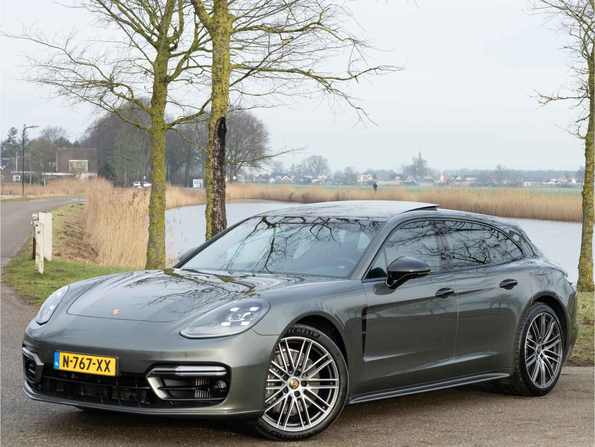 Porsche Panamera Sport Turismo 2.9 4 E-Hybrid 461 PK | LED | Panoramadak | Sportuitlaat |  Sport Chrono | Bose | Softclose | Adaptieve Cruise Control | - 3/57