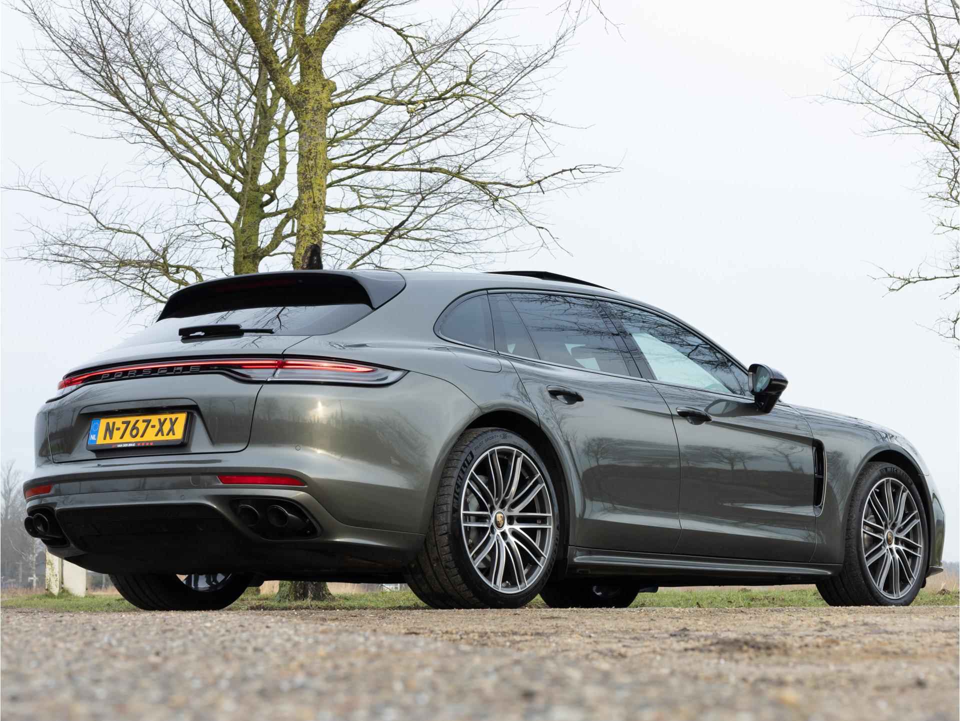 Porsche Panamera Sport Turismo 2.9 4 E-Hybrid 461 PK | LED | Panoramadak | Sportuitlaat |  Sport Chrono | Bose | Softclose | Adaptieve Cruise Control | - 36/57