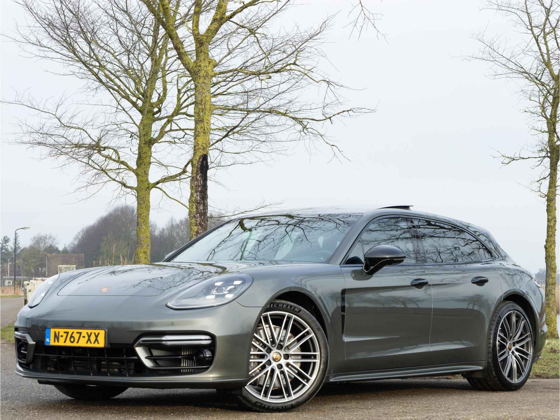 Porsche Panamera Sport Turismo 2.9 4 E-Hybrid 461 PK | LED | Panoramadak | Sportuitlaat |  Sport Chrono | Bose | Softclose | Adaptieve Cruise Control | - 57/57