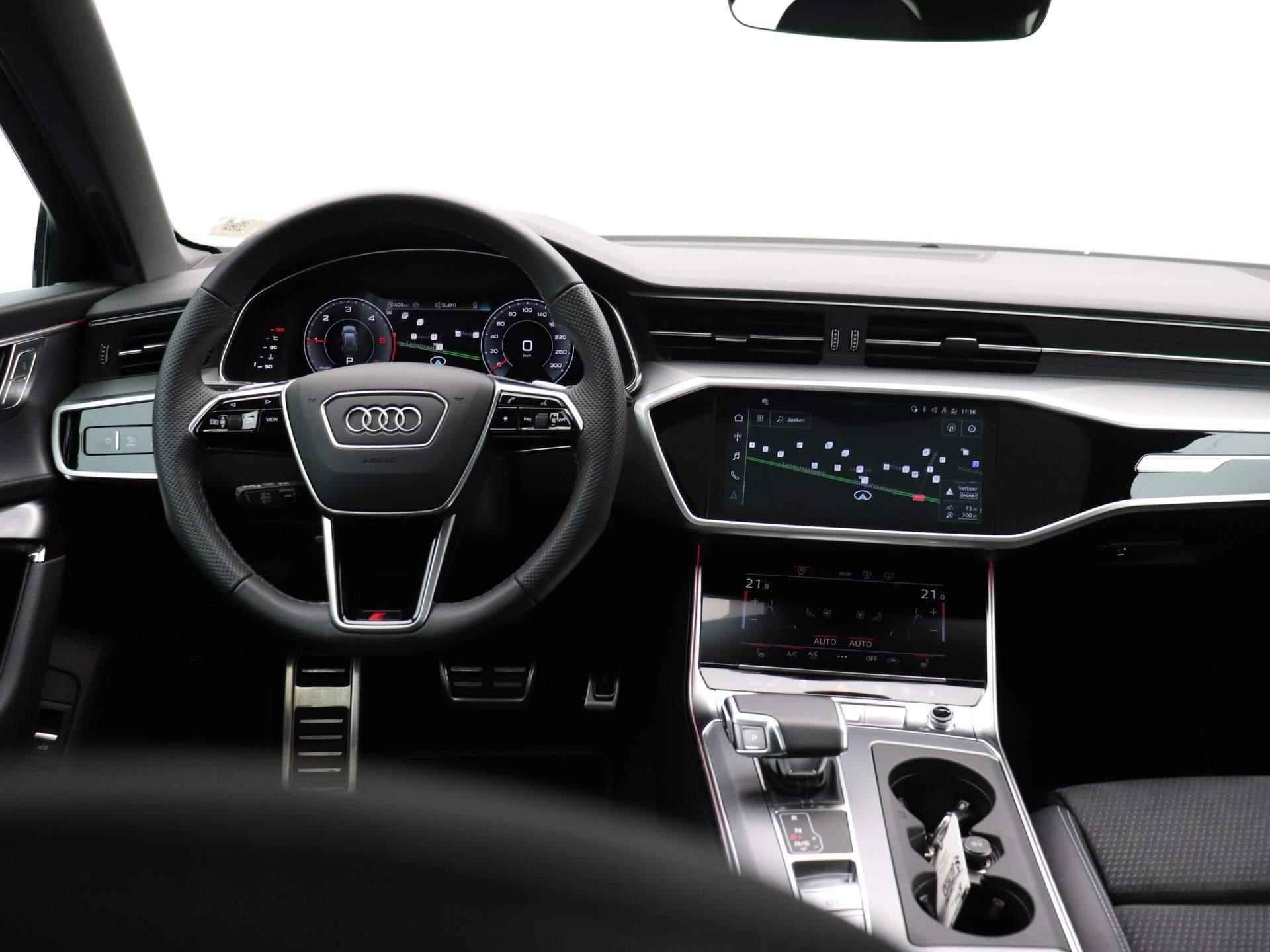 Audi A6 Avant 40 TDI quattro S edition 204 PK | S-line | Automaat | Navigatie | 360 Camera | Panoramadak | Adaptive Cruise Control | Climate Control | Stoelverwarming | Virtual Cockpit | LED Matrix | Lichtmetalen velgen | Privacy glass | - 13/45