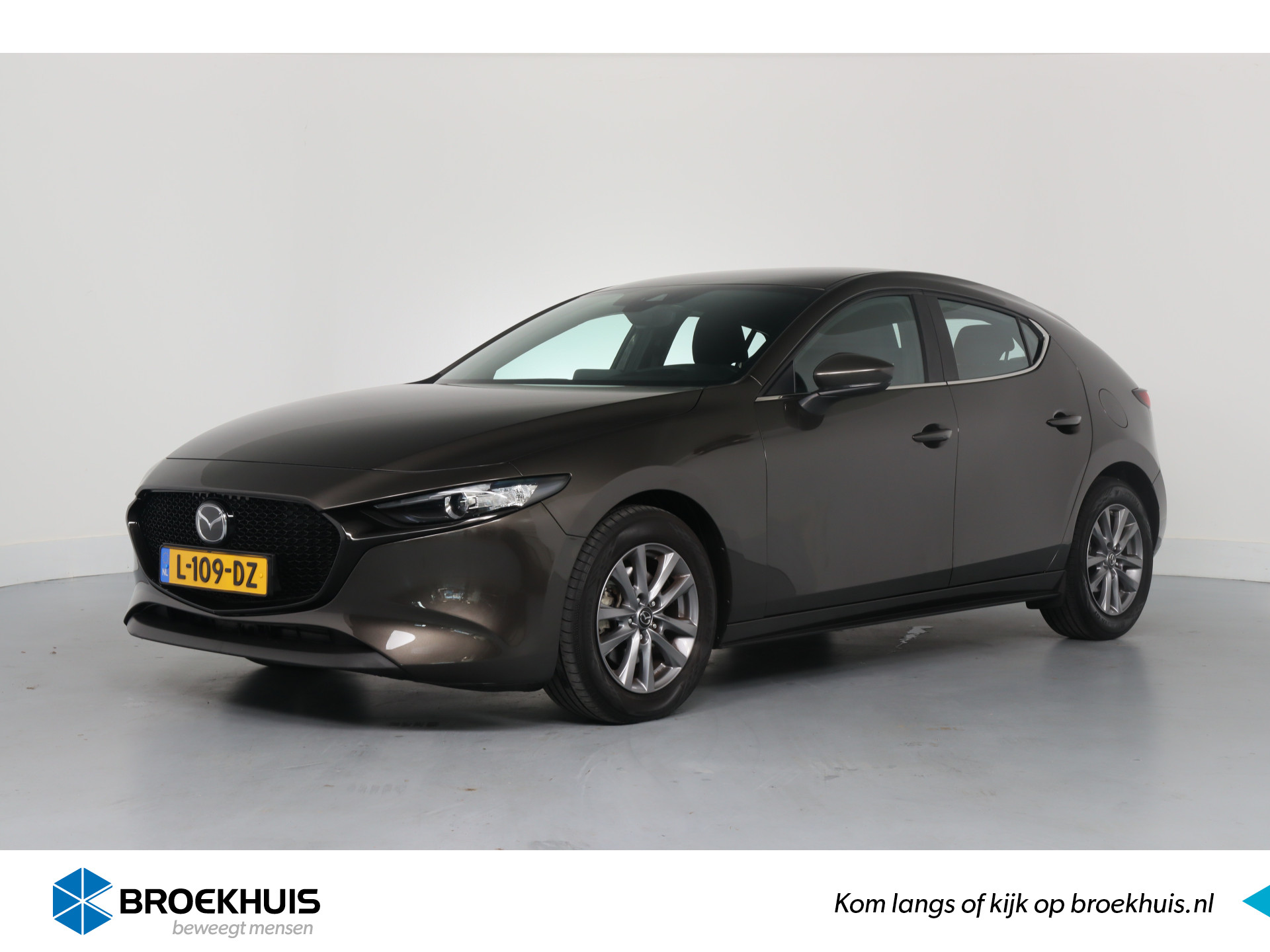 Mazda 3 2.0 e-SkyActiv-G M Hybrid 122 | LED | BLIS | Adaptive Cruise | HUD | Keyless | Parkeersensoren | Navigatie | Android Auto & Appl