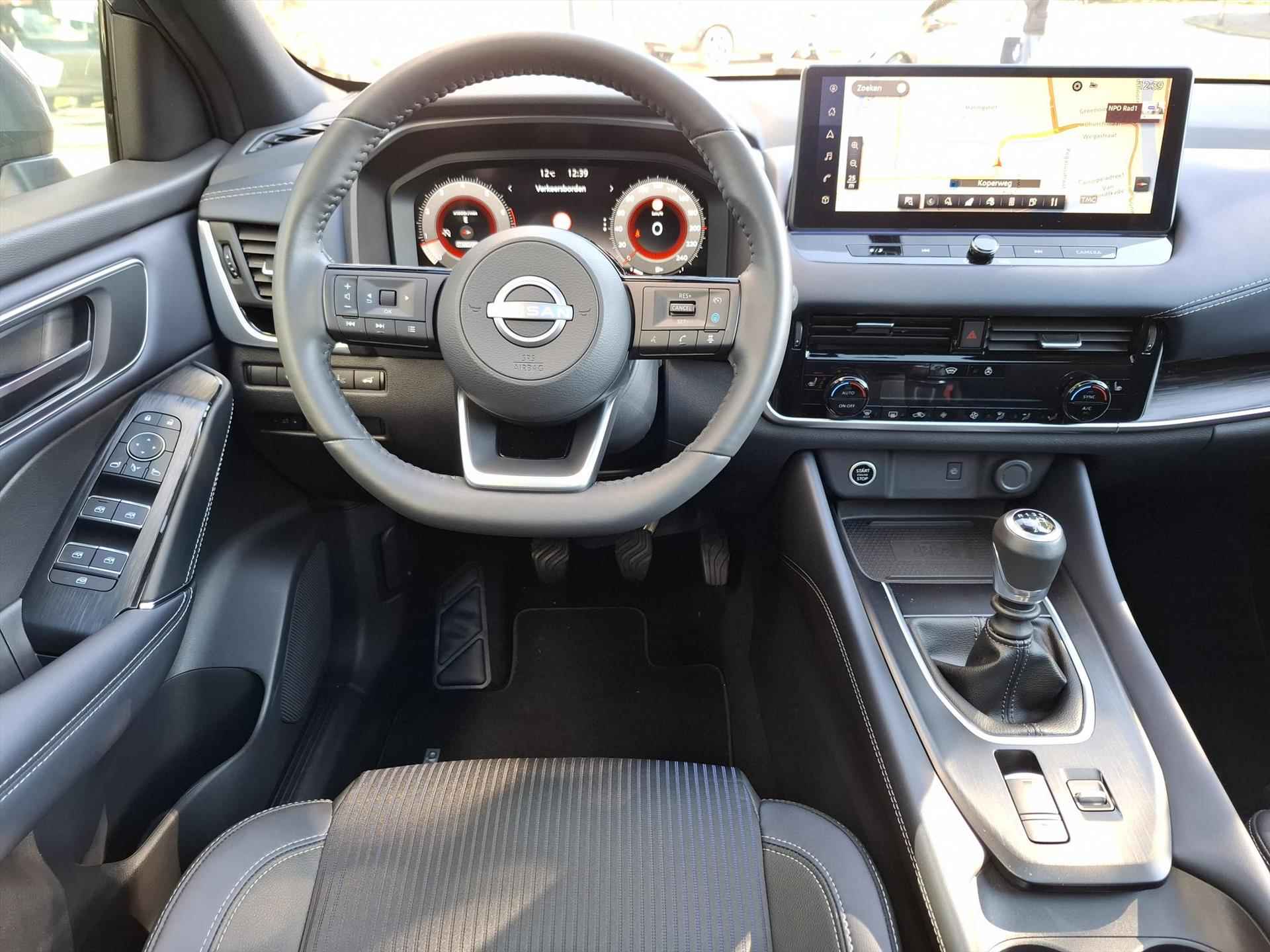 NISSAN Qashqai 1.3 Mild-Hybrid 140pk Tekna | Panoramadak | Cold Pack | Head-Up display | App Connect - 5/36