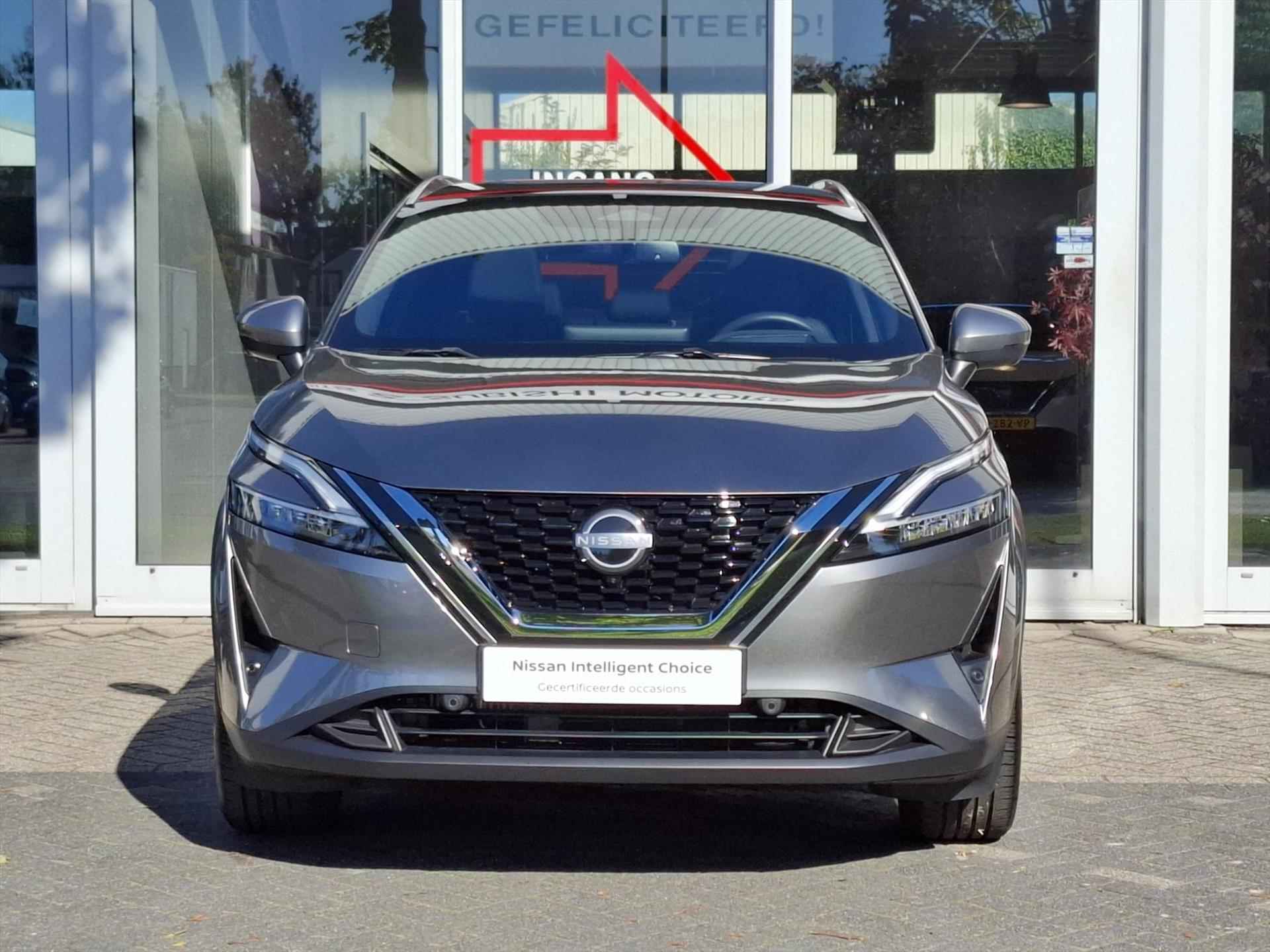 NISSAN Qashqai 1.3 Mild-Hybrid 140pk Tekna | Panoramadak | Cold Pack | Head-Up display | App Connect - 18/36