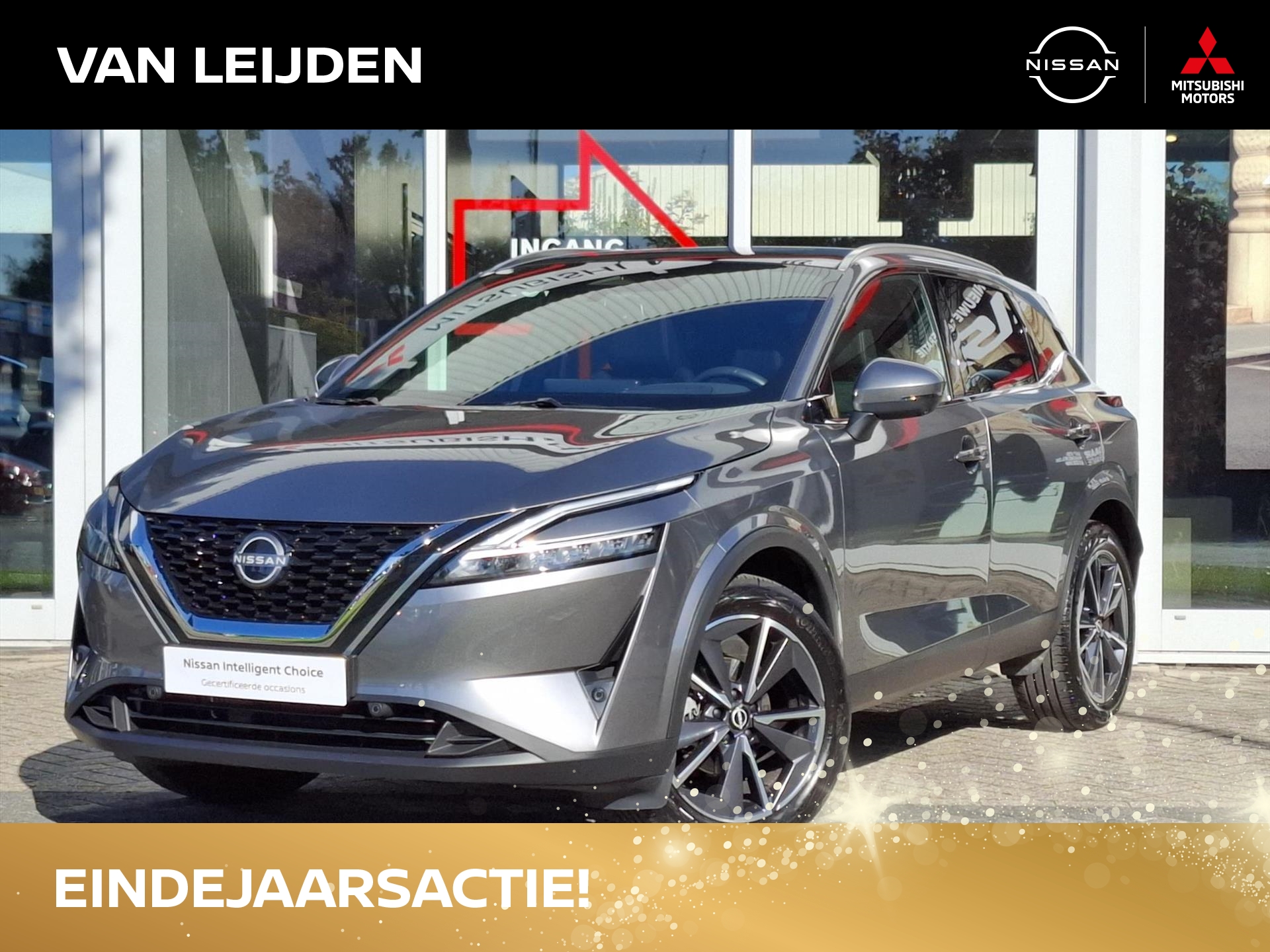 NISSAN Qashqai 1.3 Mild-Hybrid 140pk Tekna | Panoramadak | Cold Pack | Head-Up display | App Connect