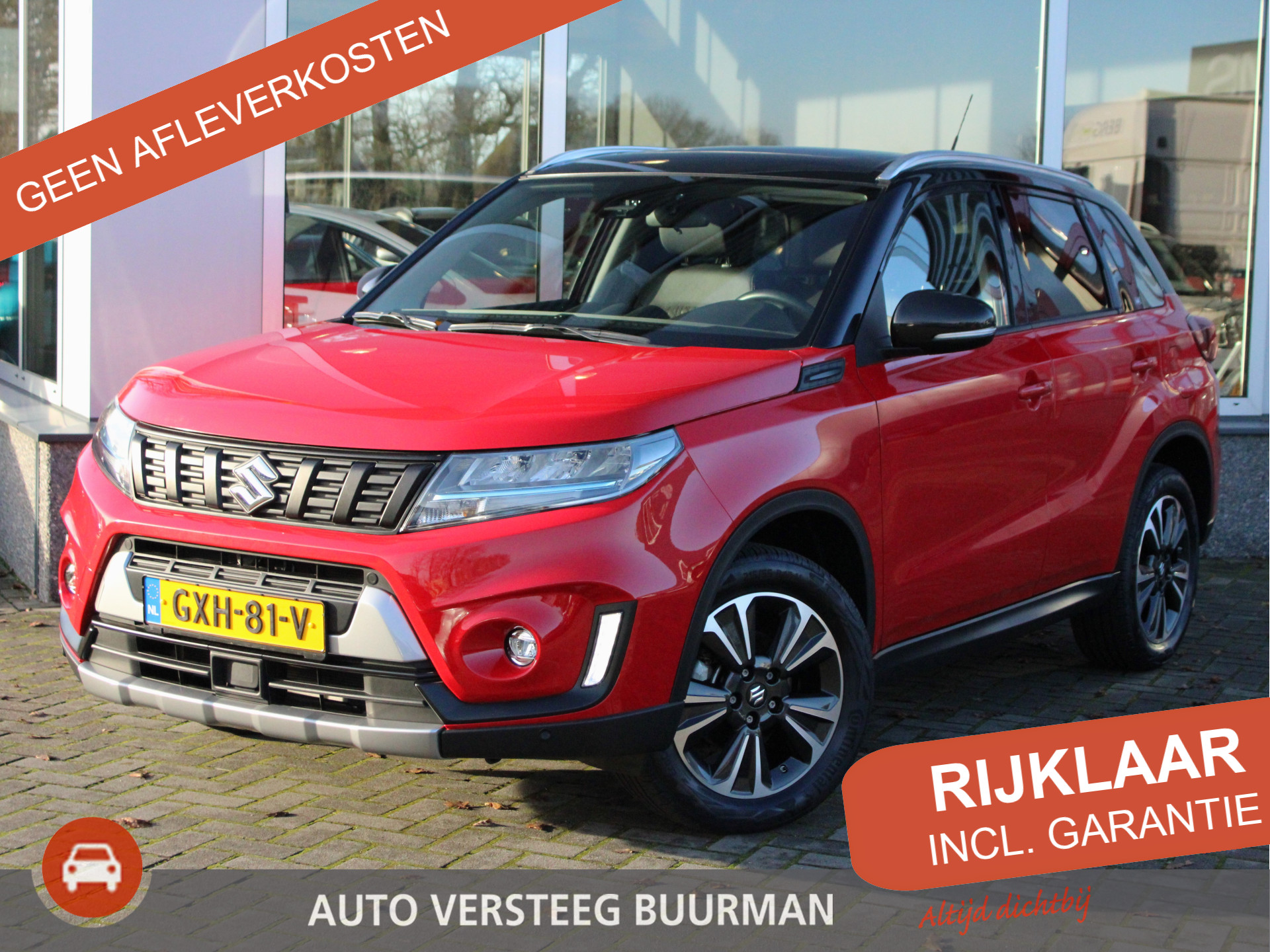 Suzuki Vitara 1.5 Hybrid Style Automaat Panoramadak, Multimediasysteem, Parkeercamera, Stoelverwarming, Navigatie