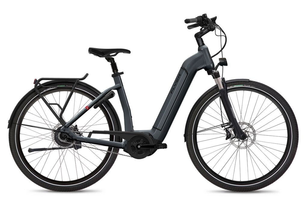 Flyer Gotour2 5.00 (500Wh) Dames Anthracite Gloss M 2021