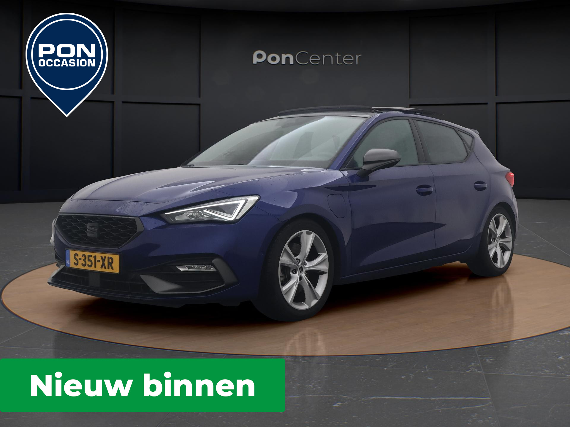 SEAT Leon 1.4 TSI eHybrid PHEV FR Business Intense | NIEUW BINNEN | Pano dak | Navigatie | Camera | LED | Stoelverwarming | LED | Side Assist | ACC |