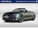 Audi A5 Cabriolet 35 TFSI 150pk s-tronic Advanced | Nieuw 78k | Trekhaak | Tour pakket | Winterpakket | Stuurverwarming | Sportstoelen | Leder-Dinamica | 20" LM velgen | Windscherm