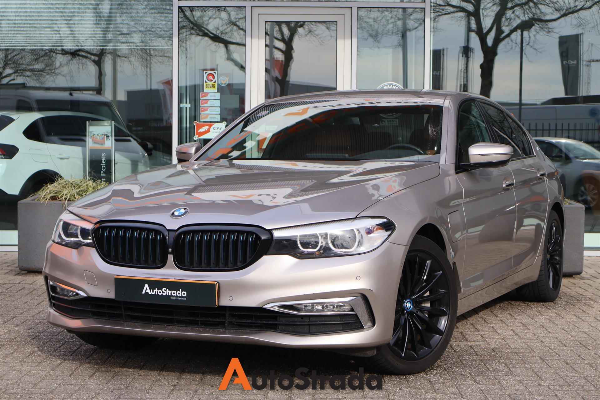 BMW 5-Serie (g30) 530e iPerformance 252pk Aut | Stoelventilatie | 360 Camera | Navi | Leder | Sfeer | LED | Cruise