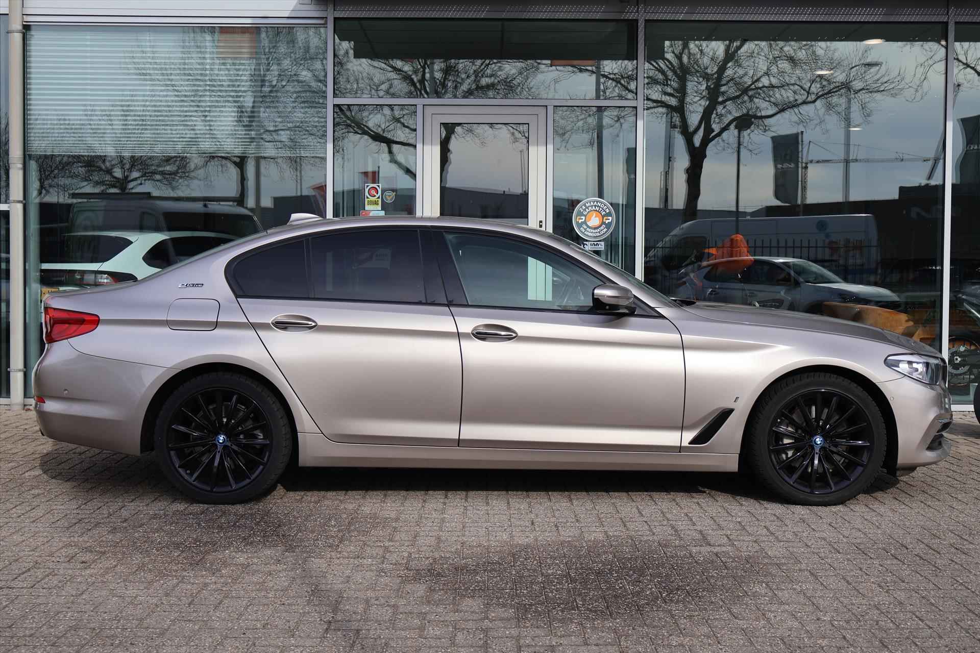 BMW 5-Serie (g30) 530e iPerformance 252pk Aut | Stoelventilatie | 360 Camera | Navi | Leder | Sfeer | LED | Cruise - 13/23