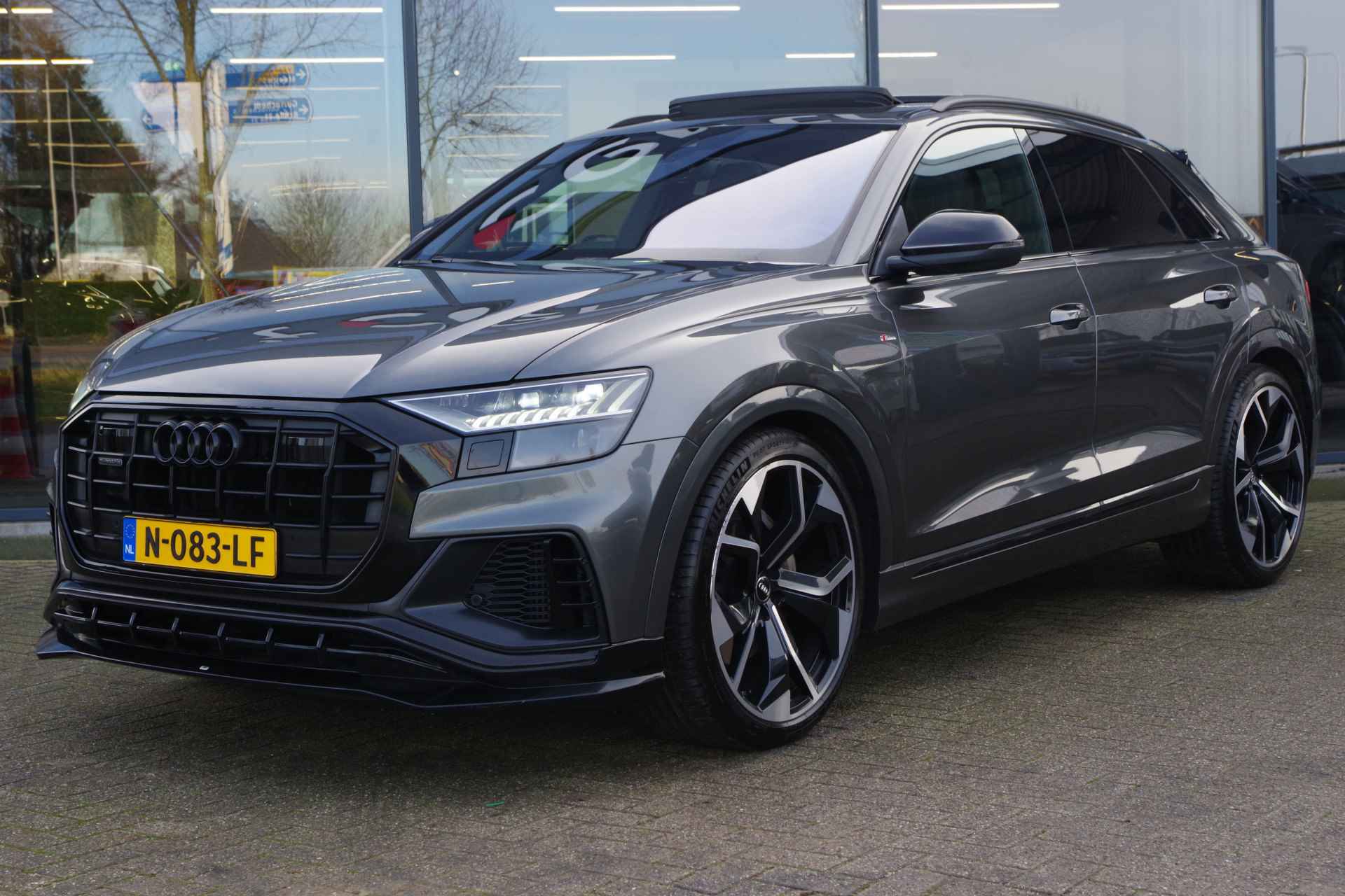 Audi Q8 55 TFSI 340 PK Quattro Pro Line Plus, ABT, Panoramadak, B&O, Elekt. Trekhaak, Luchtvering, Memory - 7/57