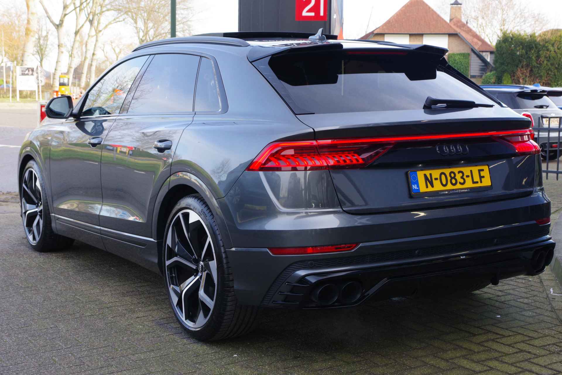 Audi Q8 55 TFSI 340 PK Quattro Pro Line Plus, ABT, Panoramadak, B&O, Elekt. Trekhaak, Luchtvering, Memory - 13/57