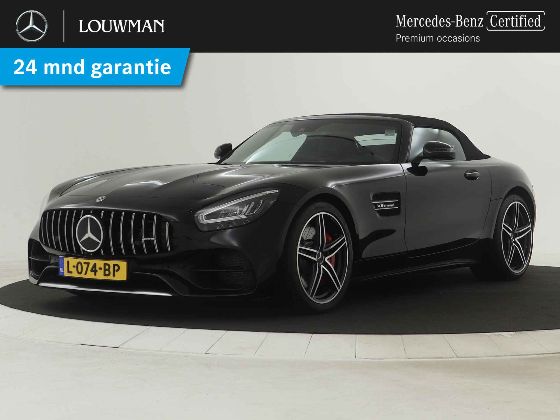 Mercedes-Benz AMG GT Roadster 4.0 Premium | V8 | 476 pk | Airscarf |  Alarm | Distronic | Inclusief 24 maanden MB Certified garantie voor Europa. - 1/41