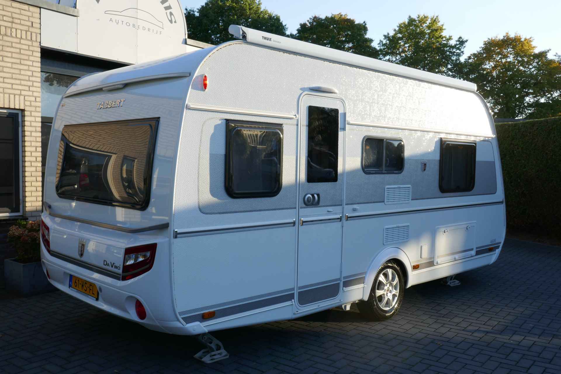 Tabbert Da Vinci 460e **Enkele bedden/Mover/Casetteluifel/Fietsendrager/1e eigenaar/Zeer nette caravan** - 4/47