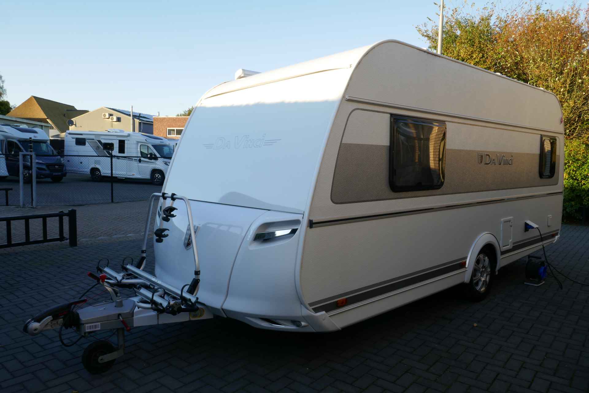 Tabbert Da Vinci 460e **Enkele bedden/Mover/Casetteluifel/Fietsendrager/1e eigenaar/Zeer nette caravan** - 44/47