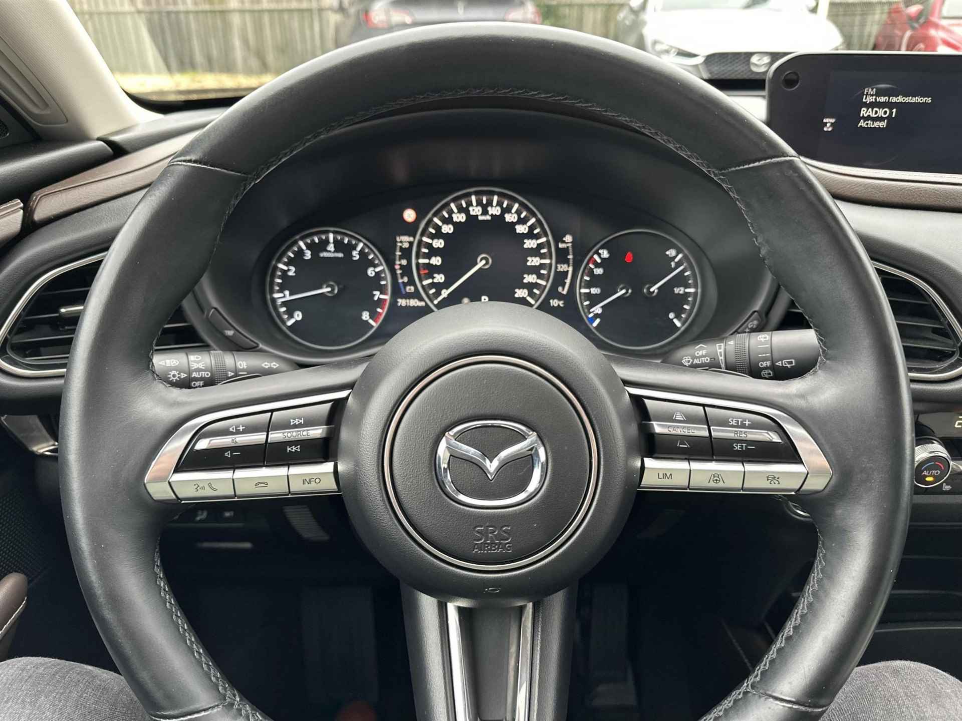 Mazda CX-30 2.0 e-SkyActiv-X M Hybrid Luxury | 180PK | BOSE Audio | 360 Camera | Navigatie - 18/39