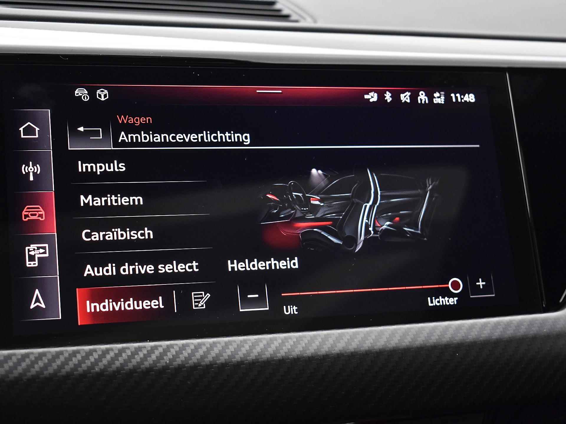 Audi e-tron GT S e-tron GT Sportback 592 PK · Vierwiel en sportbesturing · Matrix + laser, led achter · Assistentiepaket plus remote · Glazen panoramadak smart glass - 55/68