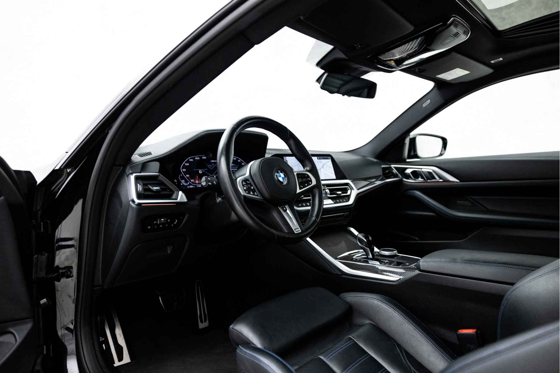BMW 4 Serie Coupé M440i xDrive High Executive | Pano | M-Stoel | Carbon | Head-Up | ACC - 12/54