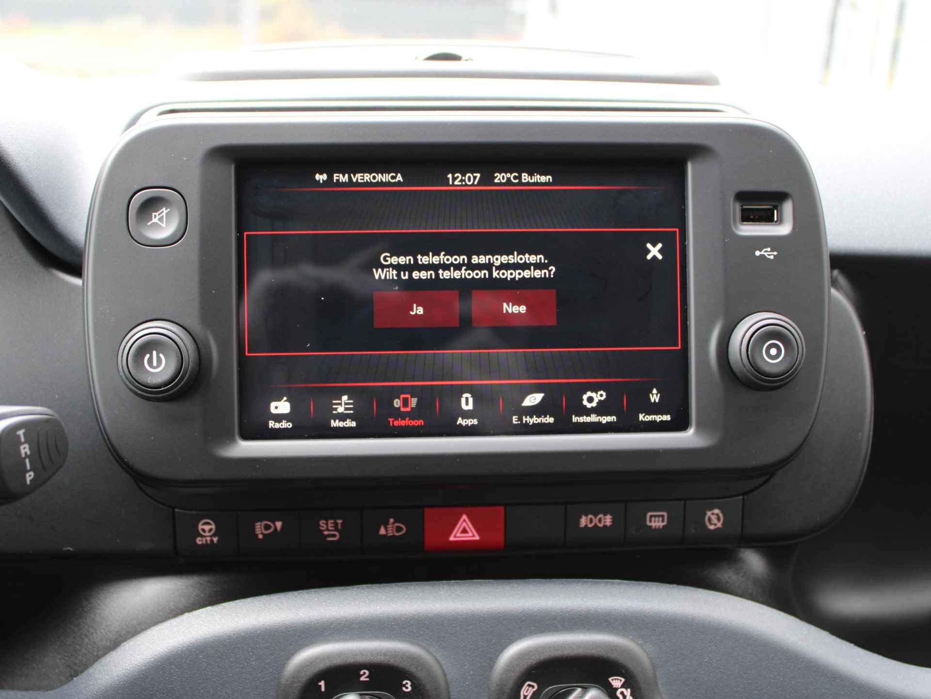 Fiat Panda 1.0 Hybrid Cross | U-connect / Airco - 16/23