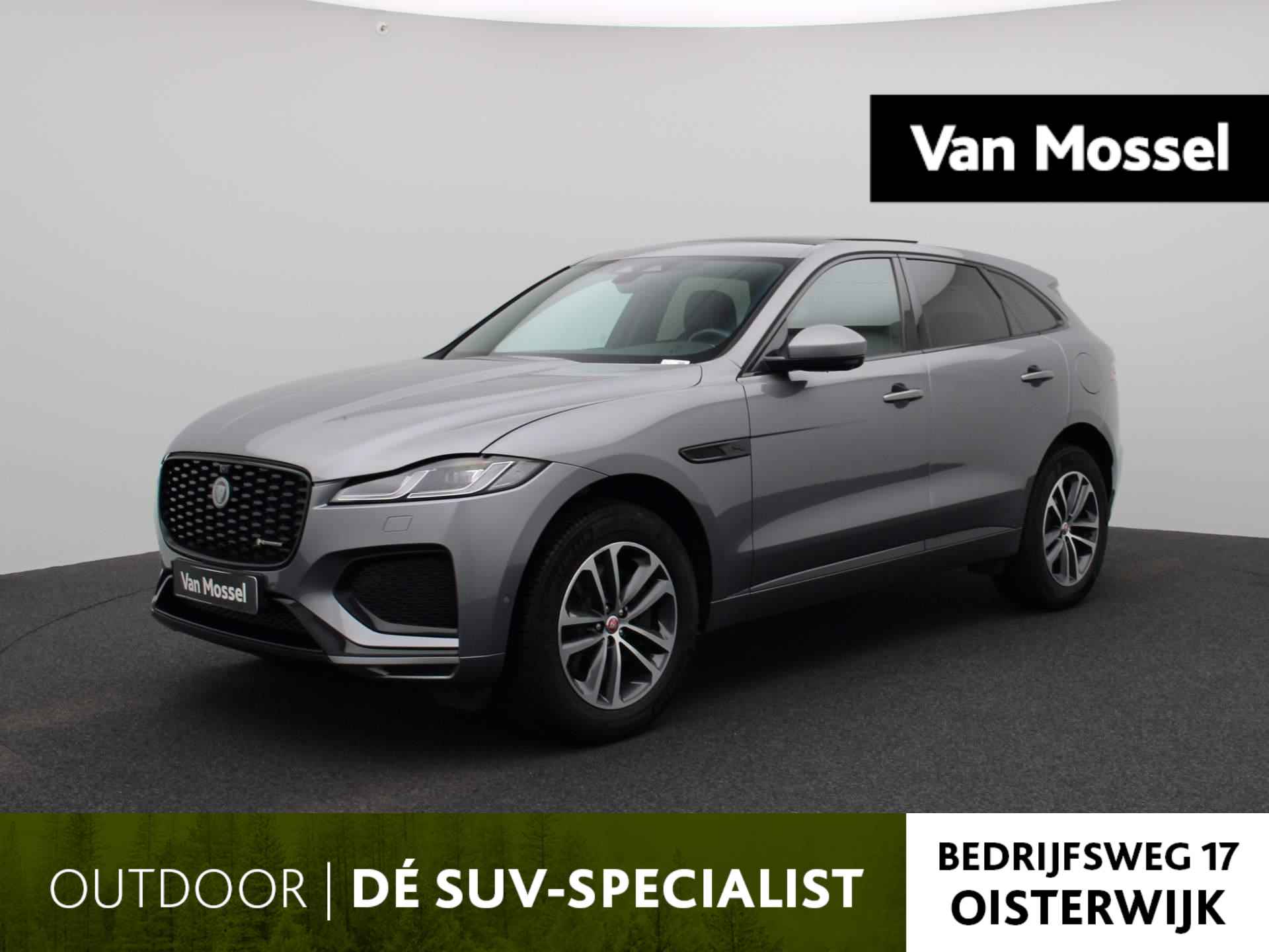 Jaguar F-PACE 2.0 P400e PHEV R-Dynamic S | PANORAMA-SCHUIFDAK | LEDER | MERIDIAN AUDIO | 360-CAMERA | ELEKTRISCHE ACHTERKLEP | ELEKTRISCHE BESTUURDERSSTOEL MET GEHEUGEN | STOELVERWARMING | LED KOPLAMPEN | CRUISE CONTROL | NAVIGATIE | - 1/48