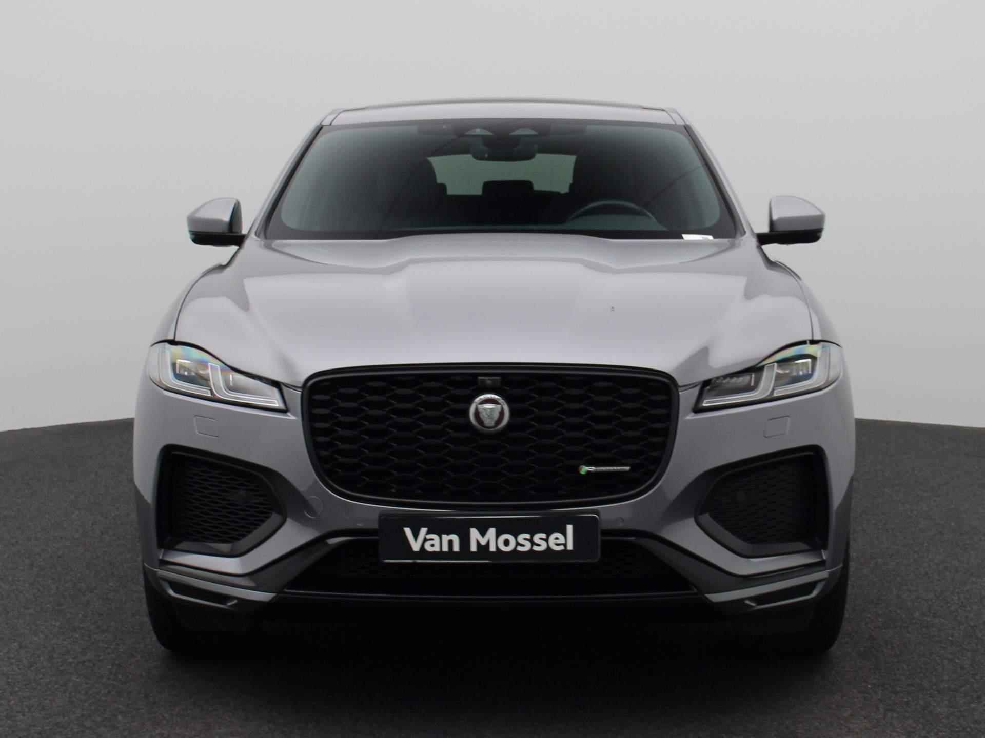 Jaguar F-PACE 2.0 P400e PHEV R-Dynamic S | PANORAMA-SCHUIFDAK | LEDER | MERIDIAN AUDIO | 360-CAMERA | ELEKTRISCHE ACHTERKLEP | ELEKTRISCHE BESTUURDERSSTOEL MET GEHEUGEN | STOELVERWARMING | LED KOPLAMPEN | CRUISE CONTROL | NAVIGATIE | - 7/48