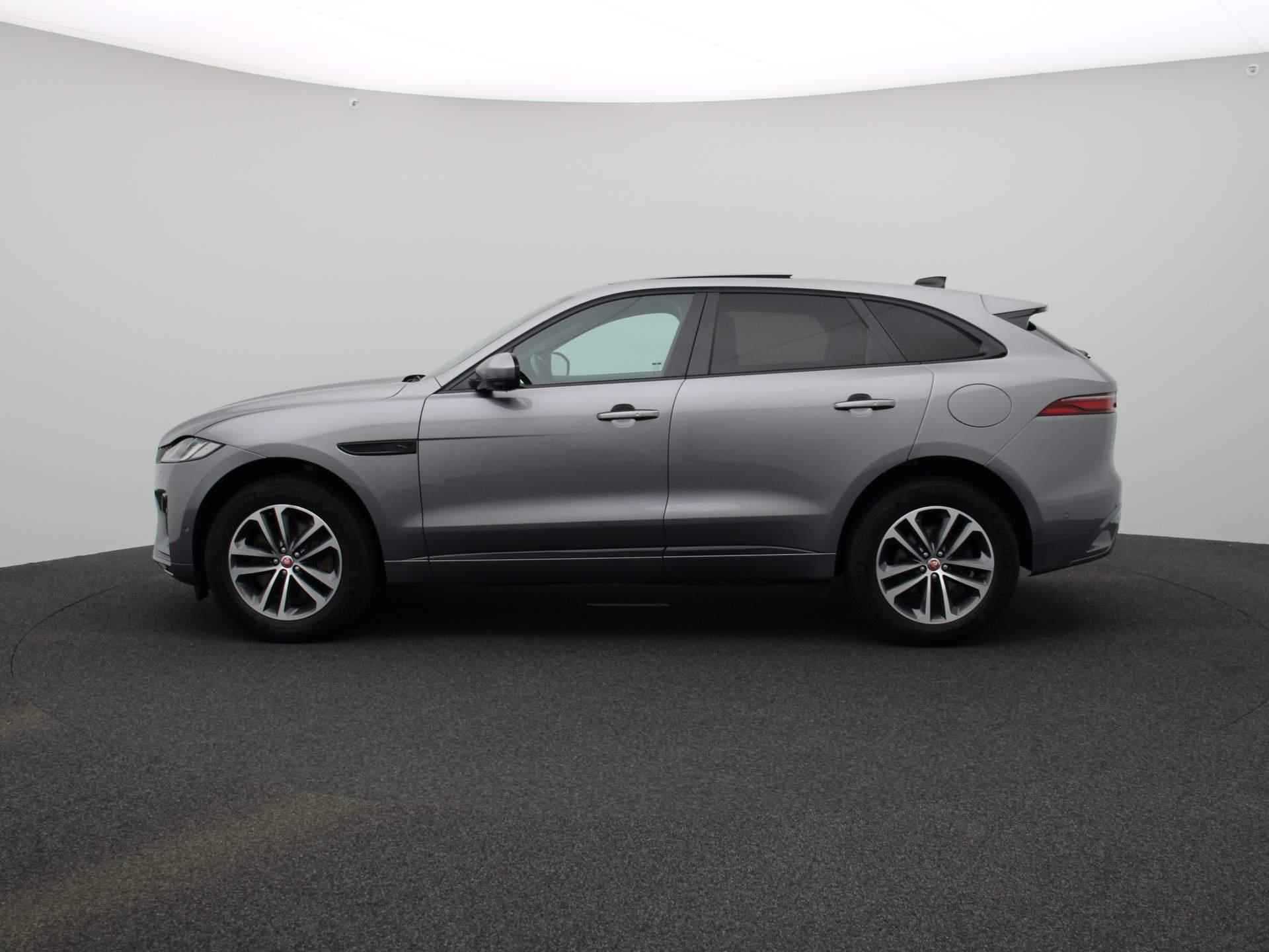 Jaguar F-PACE 2.0 P400e PHEV R-Dynamic S | PANORAMA-SCHUIFDAK | LEDER | MERIDIAN AUDIO | 360-CAMERA | ELEKTRISCHE ACHTERKLEP | ELEKTRISCHE BESTUURDERSSTOEL MET GEHEUGEN | STOELVERWARMING | LED KOPLAMPEN | CRUISE CONTROL | NAVIGATIE | - 8/48