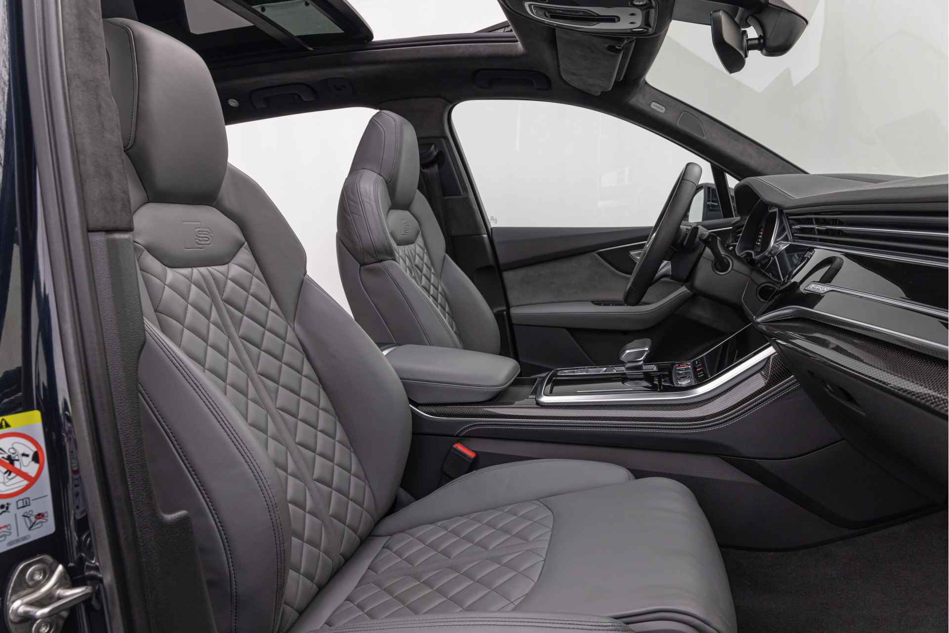 Audi SQ7 4.0 TFSI 507pk Quattro B&O Advanced HuD Pano Nachtzicht 4-wielsturing S-stoelen - 4/44