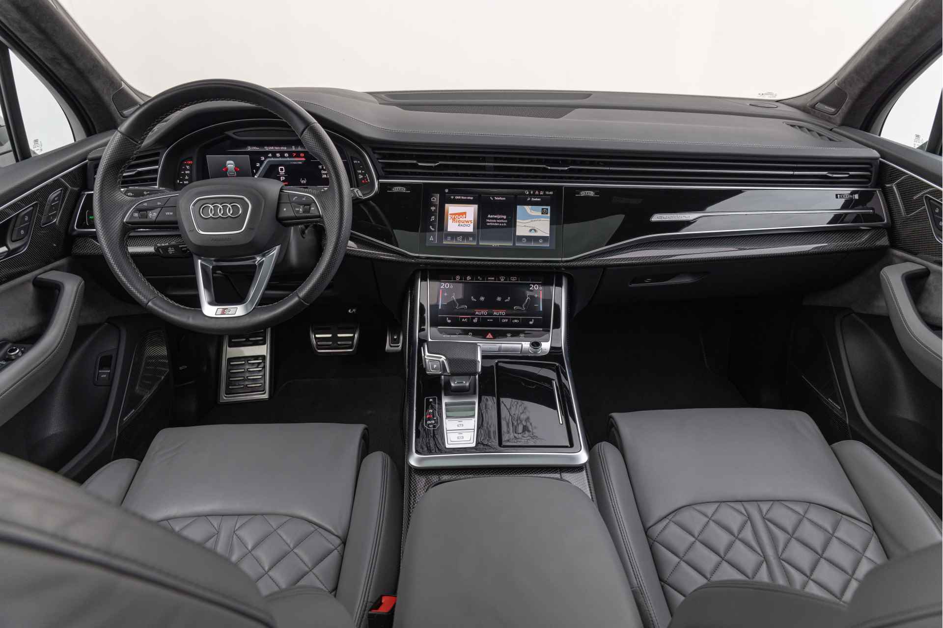 Audi SQ7 4.0 TFSI 507pk Quattro B&O Advanced HuD Pano Nachtzicht 4-wielsturing S-stoelen - 5/44