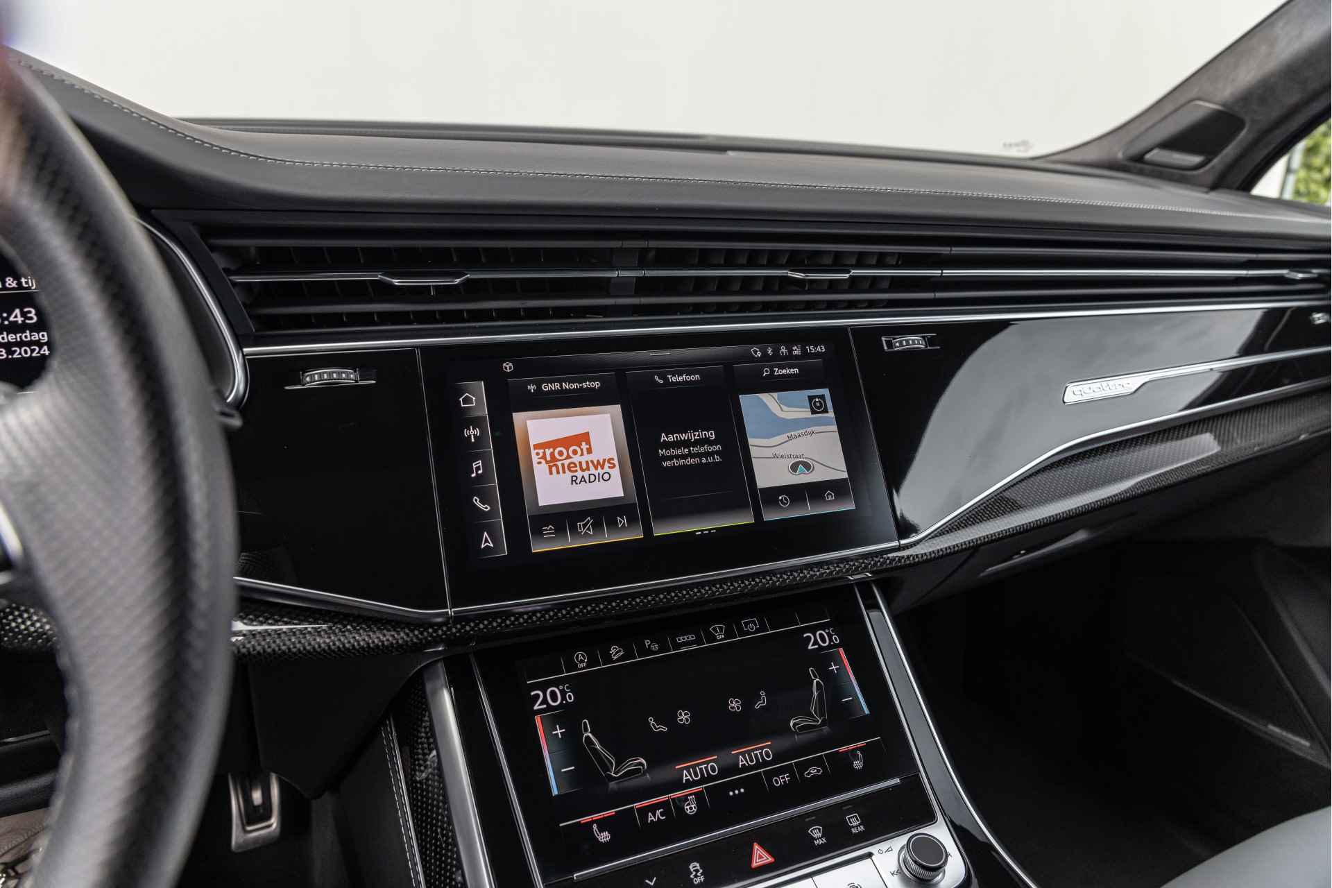 Audi SQ7 4.0 TFSI 507pk Quattro B&O Advanced HuD Pano Nachtzicht 4-wielsturing S-stoelen - 32/44