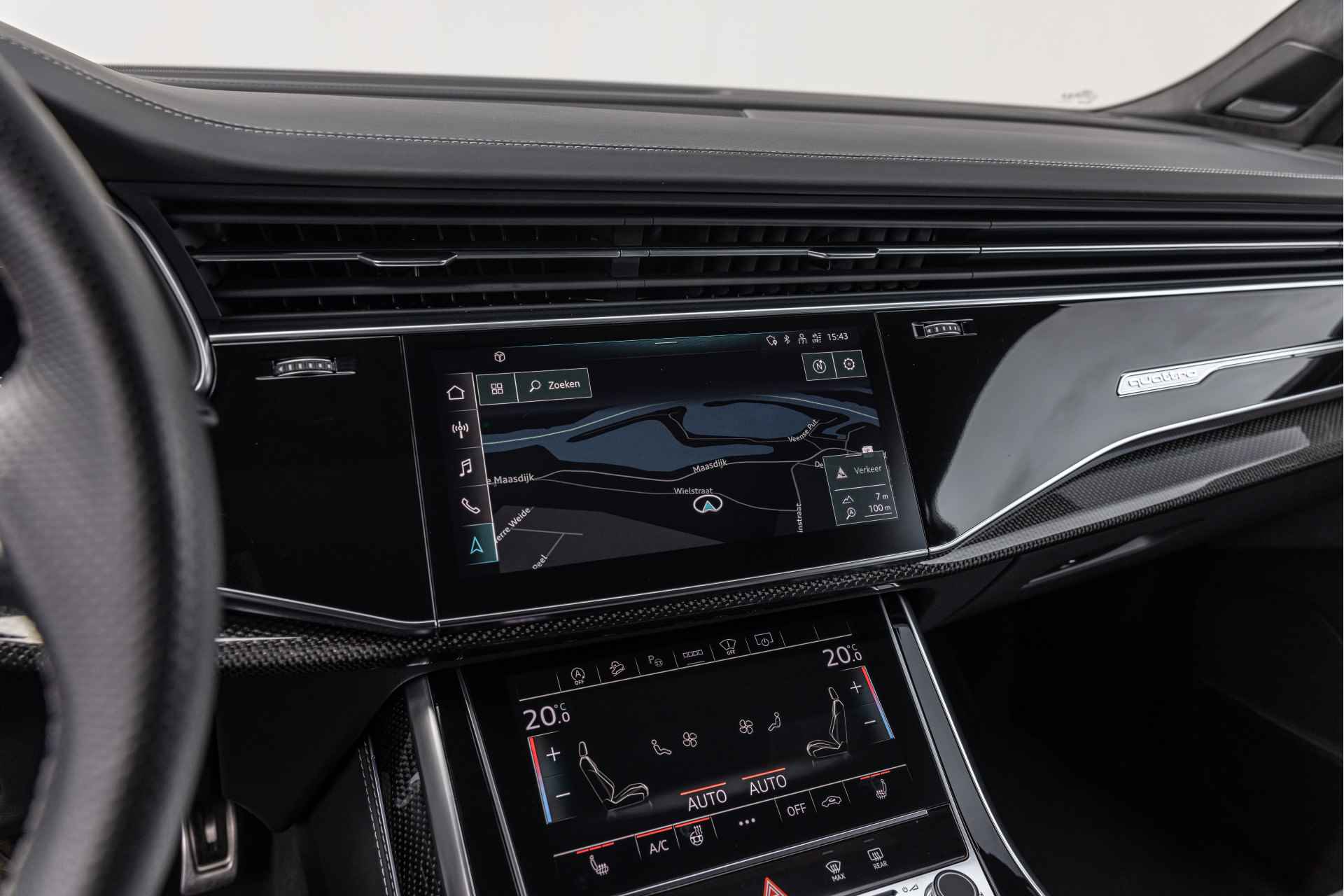 Audi SQ7 4.0 TFSI 507pk Quattro B&O Advanced HuD Pano Nachtzicht 4-wielsturing S-stoelen - 33/44