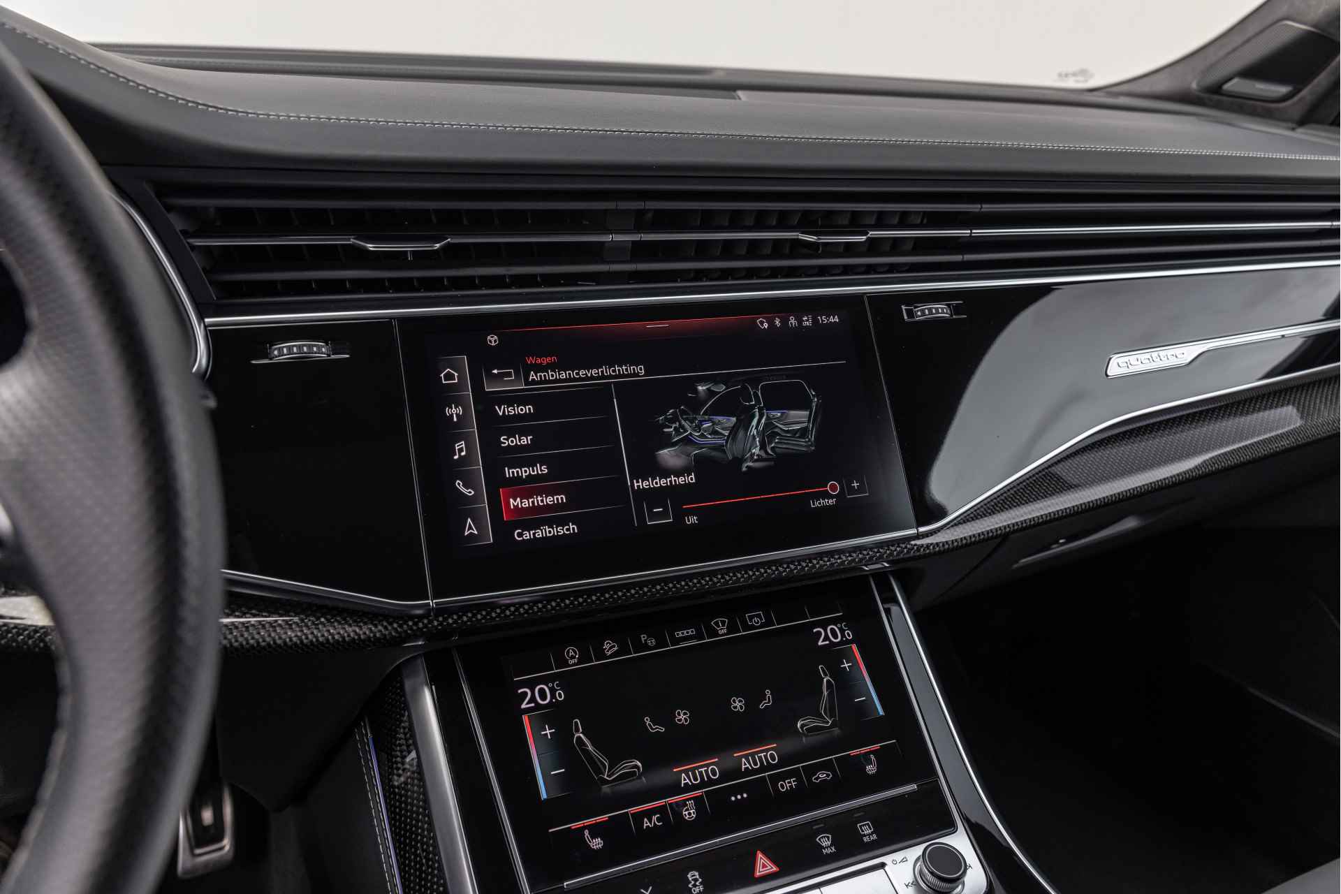 Audi SQ7 4.0 TFSI 507pk Quattro B&O Advanced HuD Pano Nachtzicht 4-wielsturing S-stoelen - 35/44