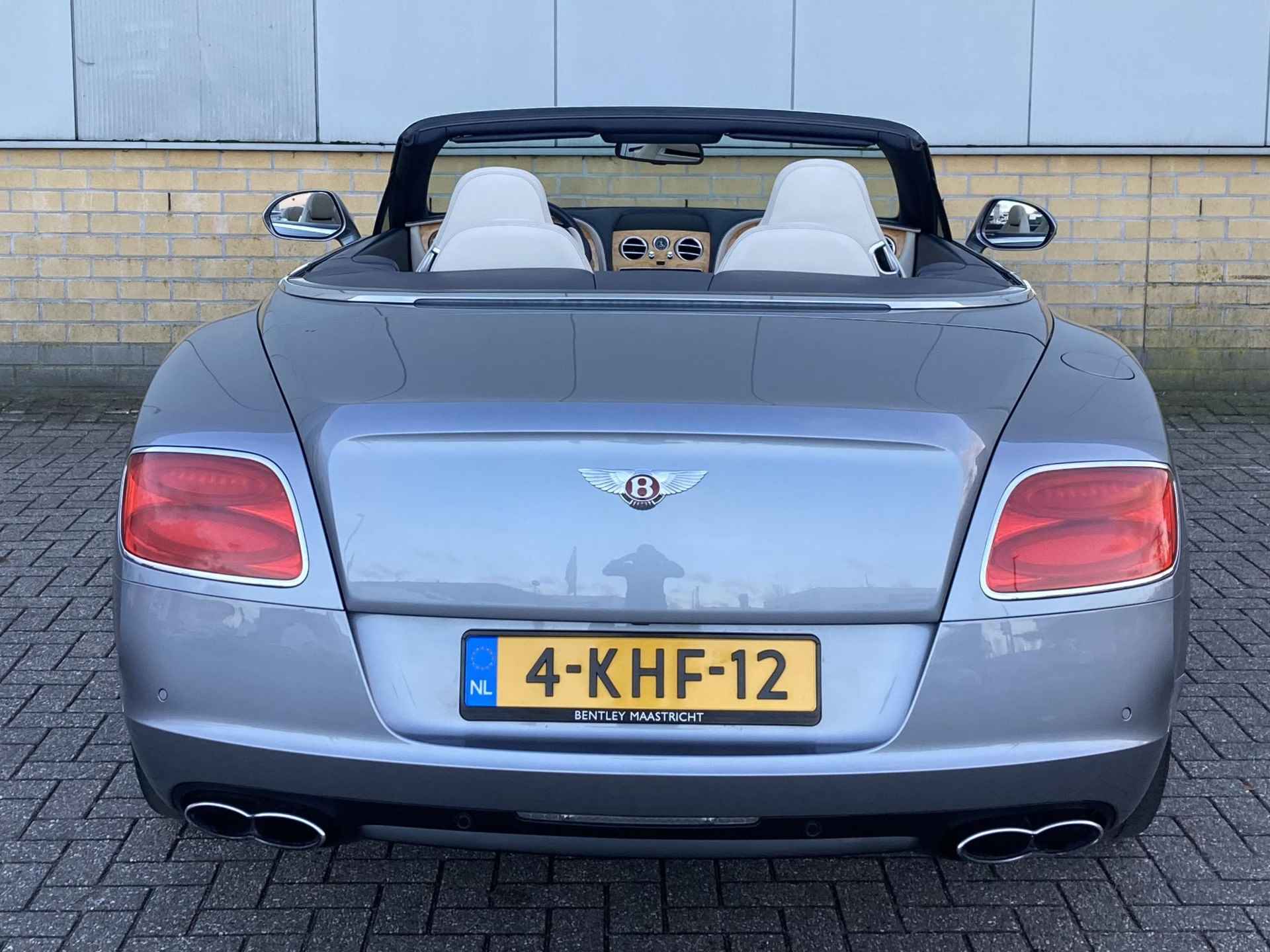 Bentley Continental GTC 4.0 V8 507 pk -windscherm- Dealer Onderhouden - 10/45