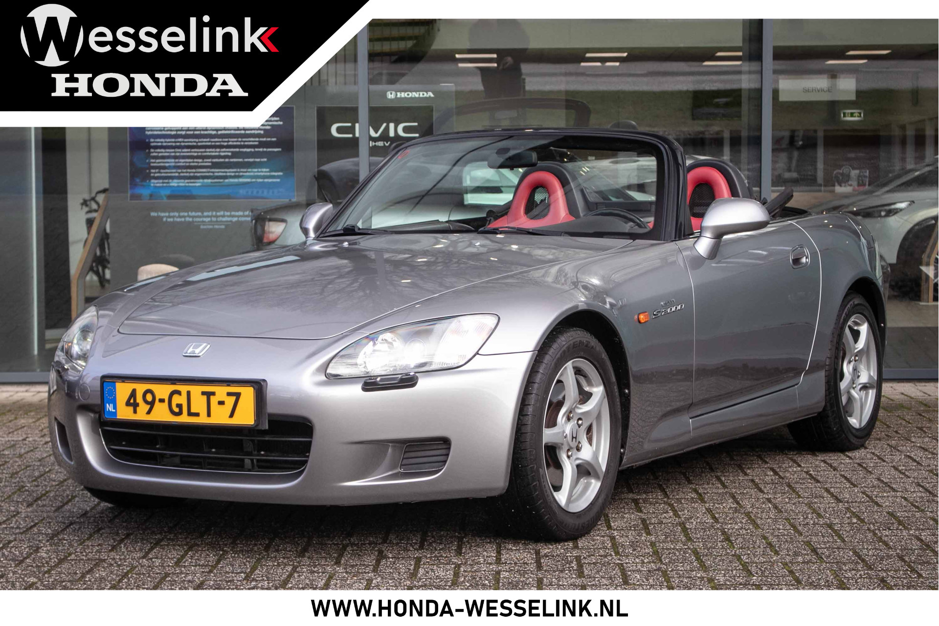 Honda S2000 2.0i - All in rijklaarprijs | Hardtop | Onderhouden auto.