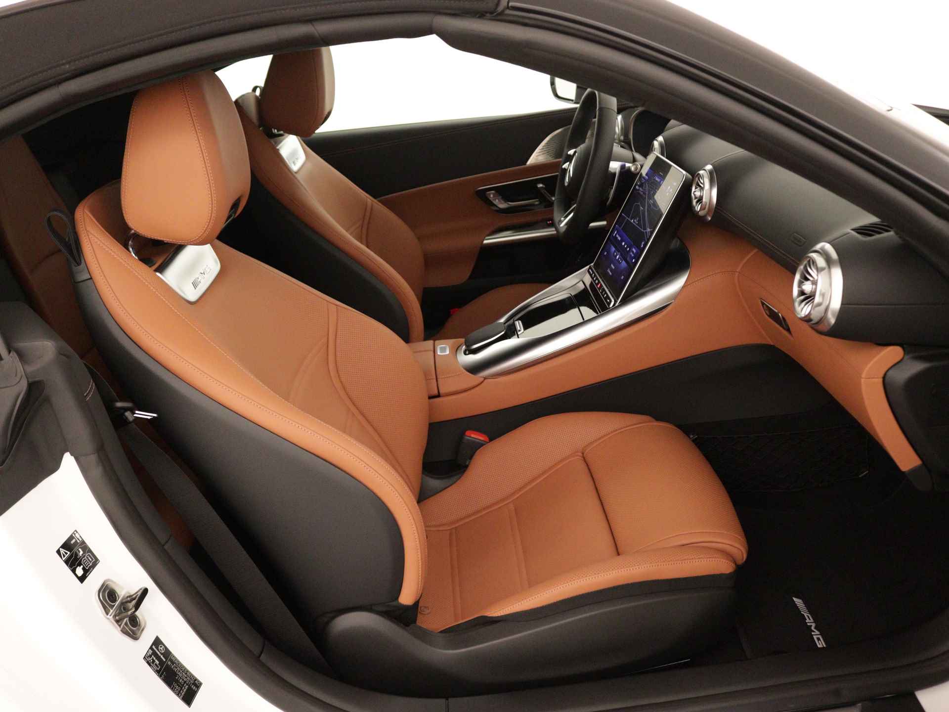 Mercedes-Benz SL-Klasse Roadster 43 | Premium Plus pakket | 21" lichtmetalen AMG-velgen met Y-design, zwart | AMG Nightpakket | ENERGIZING-pakket plus | Burmester Surround Sound systeem | Parkeerpakket met achteruitrijcamera | - 32/44