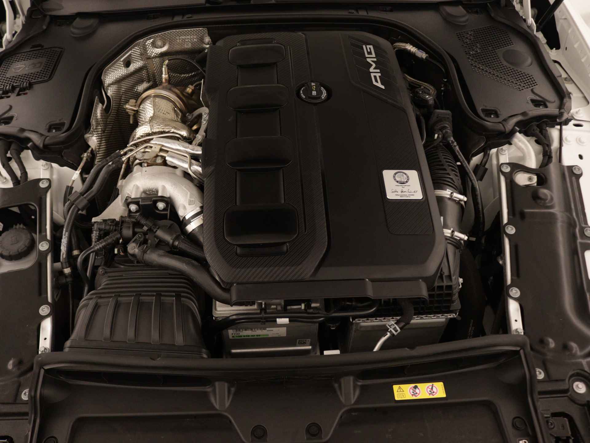 Mercedes-Benz SL-Klasse Roadster 43 | Premium Plus pakket | 21" lichtmetalen AMG-velgen met Y-design, zwart | AMG Nightpakket | ENERGIZING-pakket plus | Burmester Surround Sound systeem | Parkeerpakket met achteruitrijcamera | - 41/44