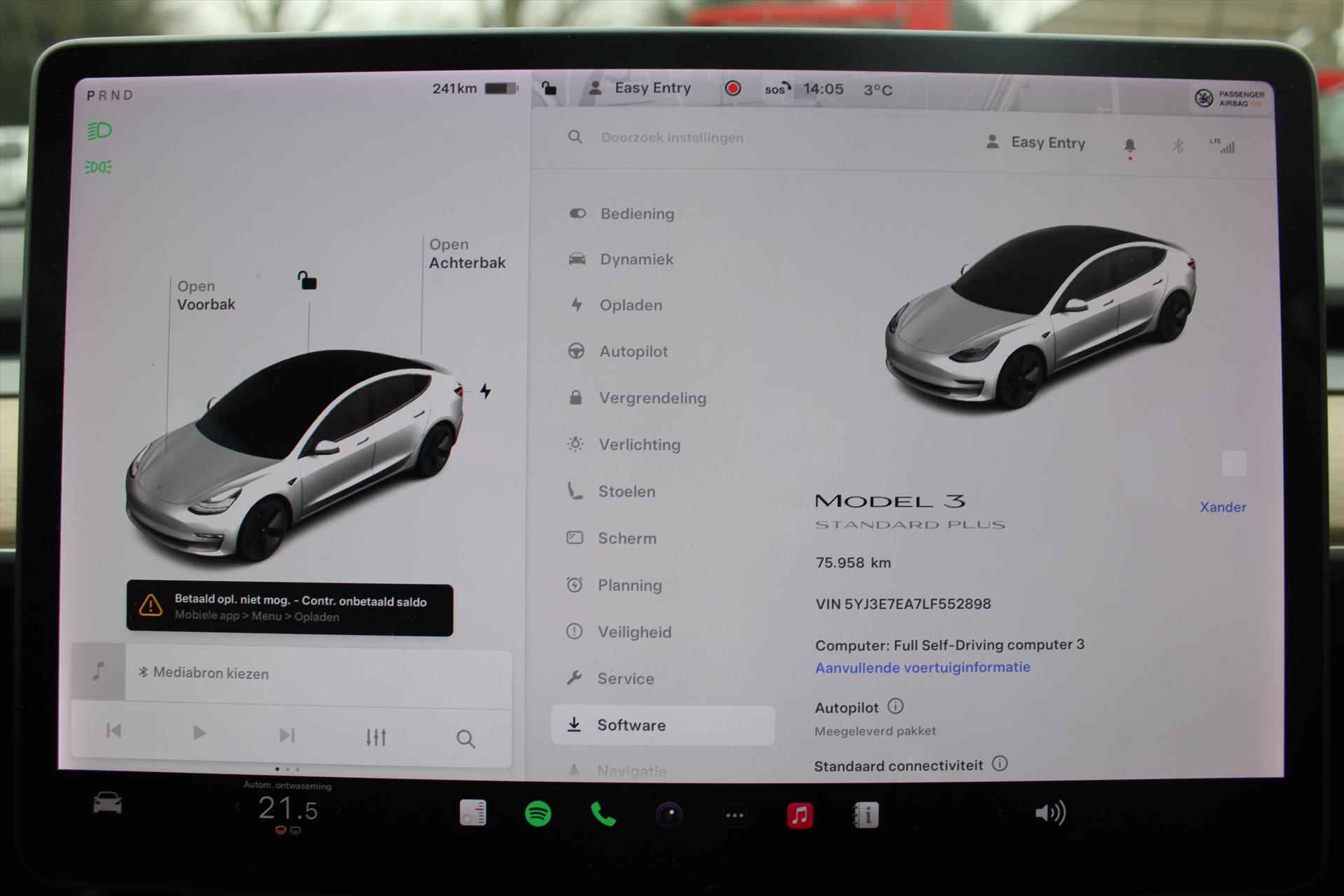 TESLA Model 3 Standard Plus | 40 x Tesla direct leverbaar | Auto- Pilot | Orig. NL | - 10/18