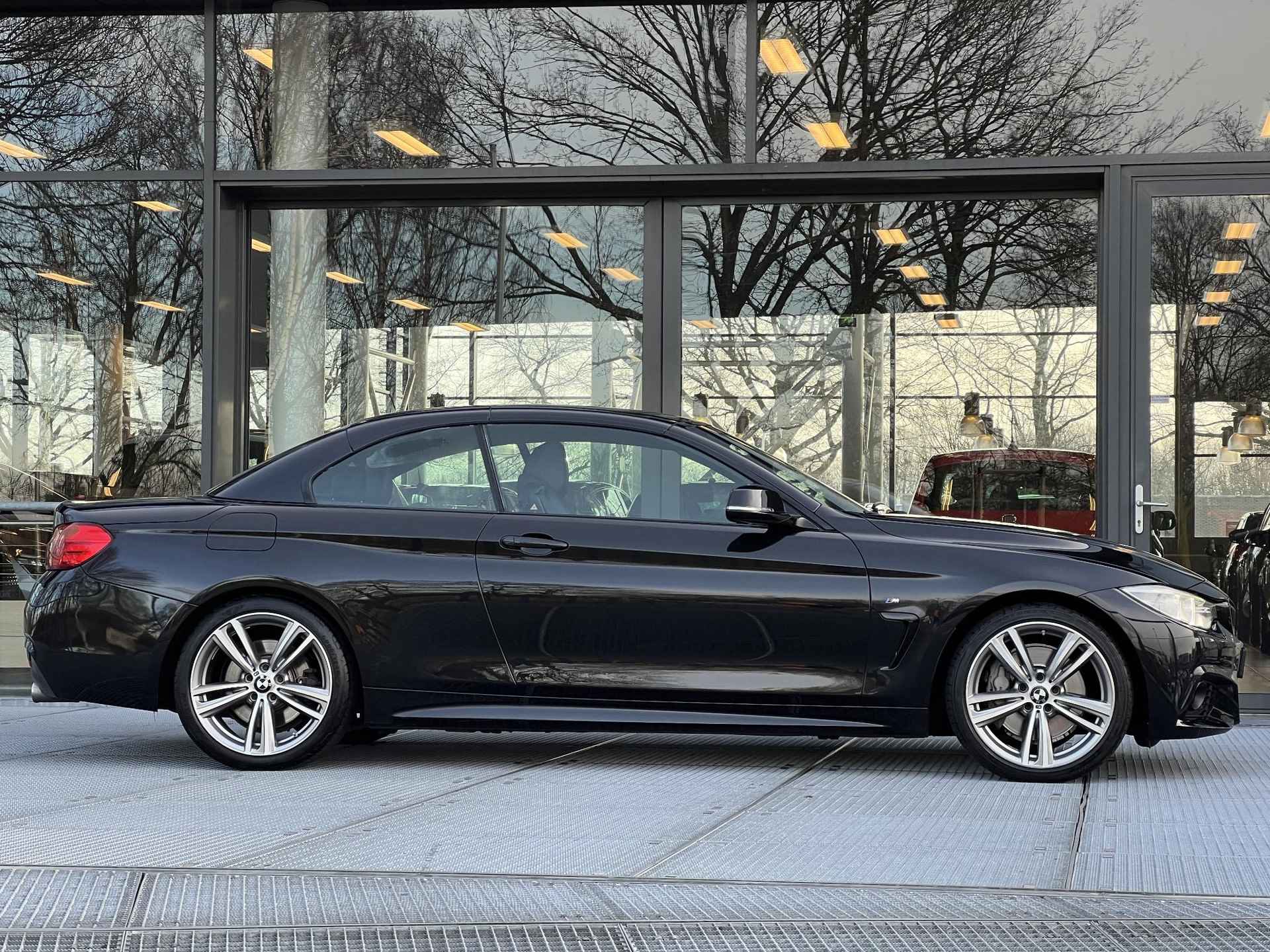 BMW 4-serie Cabrio 435i High Executive M-Sport | Harman Kardon | Leder | Trekhaak | - 19/37