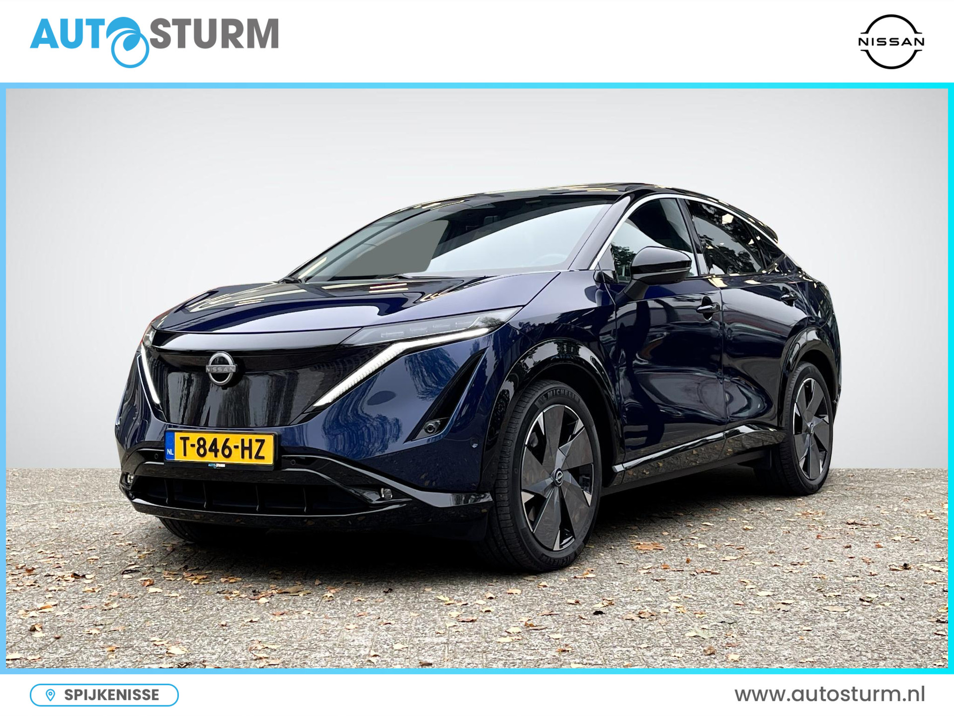 Nissan Ariya Evolve 91 kWh | Panoramadak | Nappa Leder | 20'' Velgen | Head-Up Display | BOSE Audio | Geheugenstoelen | Stoelverwarming + Ventilatie | Rijklaarprijs!