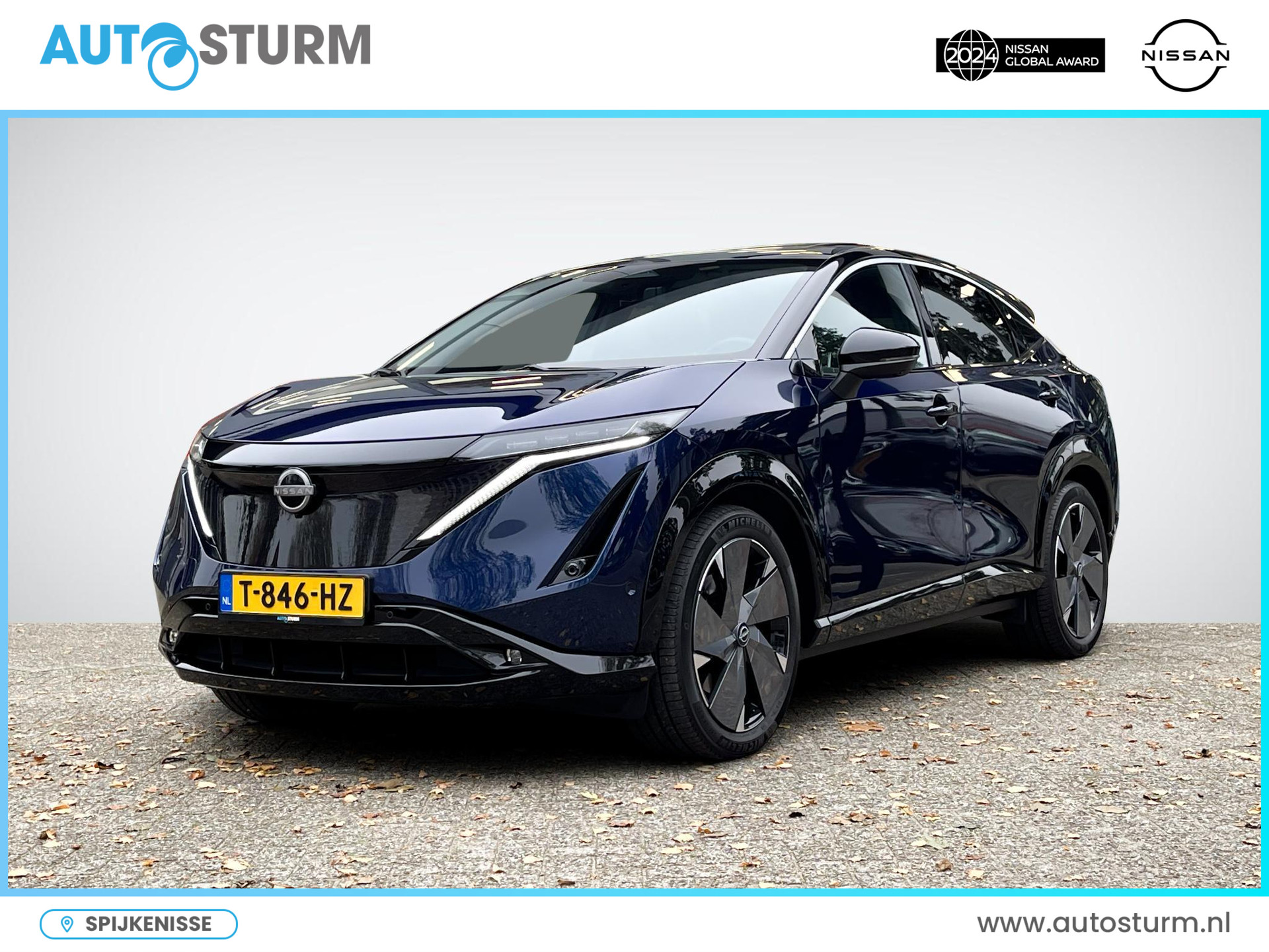 Nissan Ariya Evolve 91 kWh | Panoramadak | Nappa Leder | 20'' Velgen | Head-Up Display | BOSE Audio | Geheugenstoelen | Stoelverwarming + Ventilatie | Rijklaarprijs!