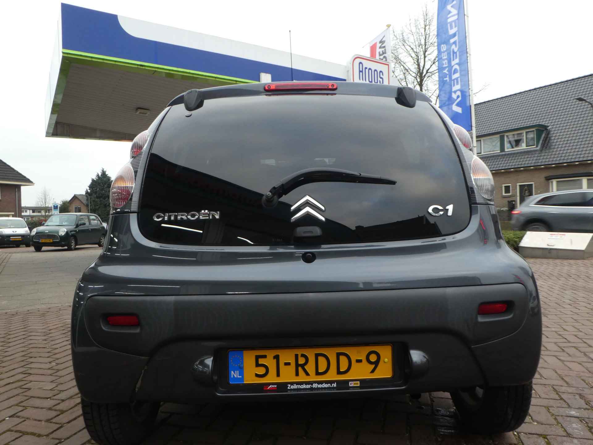 Citroën C1 1.0-12V Exclusive Automaat, Airco, Lederen bekleding, Elektrisch pakket - 5/34