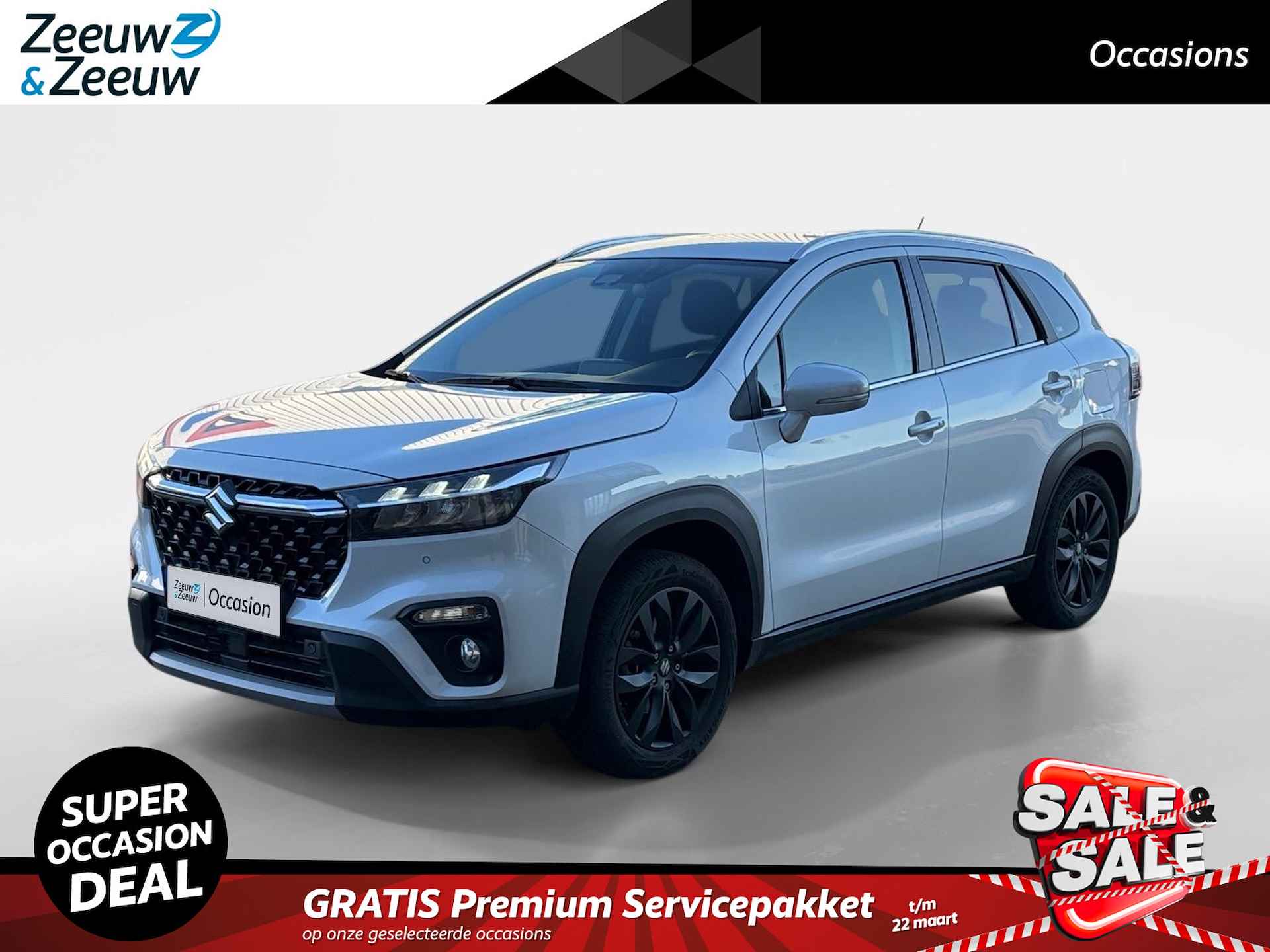 Suzuki S-Cross 1.4 Boosterjet Select Smart Hybrid | Parkeer Camera | Dodehoek Detectie | Adaptieve Cruise Control | Stoelverwarming |